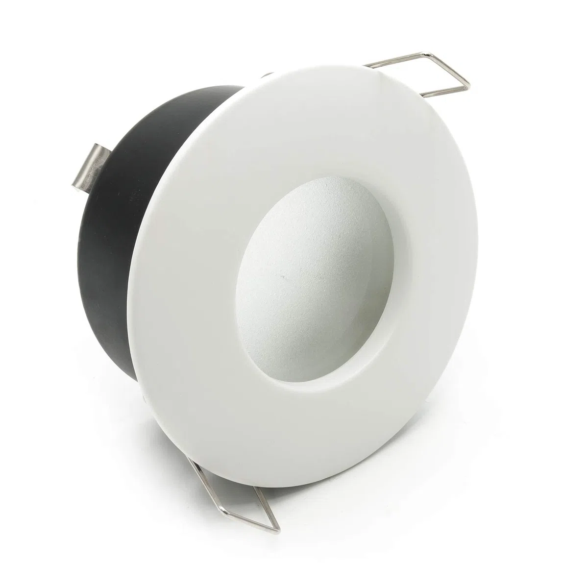 Planetitaly Faretto incasso IP65 SMART WiFi controllo vocale 5W GU10 RGB CCT da 2700K a 6500K cromoterapia luci box doccia 230V (Colore Bianco)