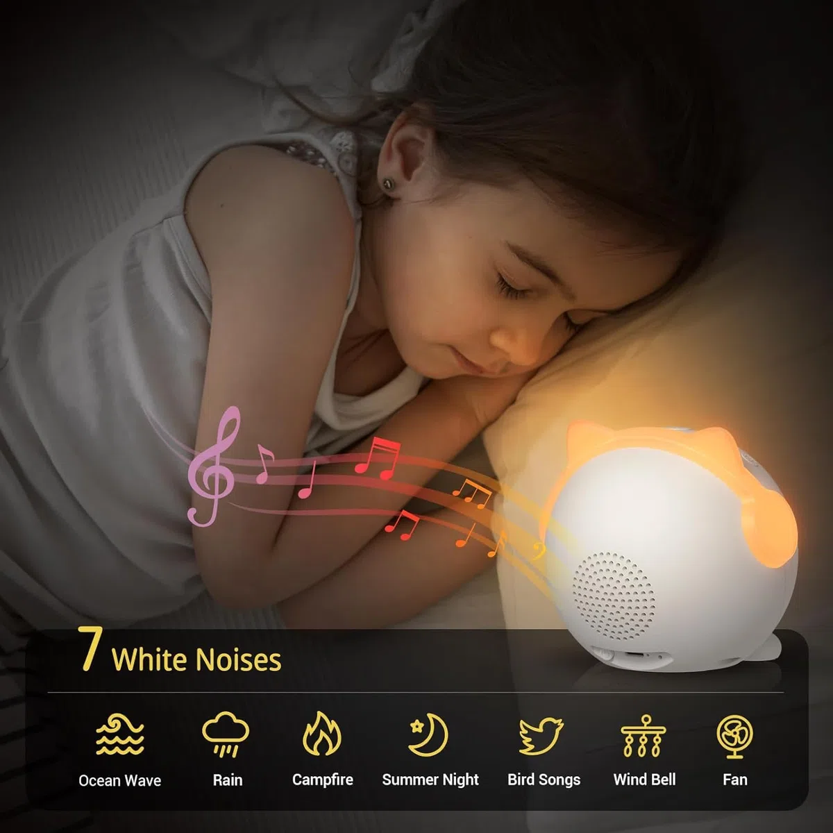 Sveglia per bambini, orologio OK to Wake con luce notturna. Timer Nap Timer, sveglia per bambini, allenamento per il sonno dei bambini, decorazione per la cameretta, idea regalo per