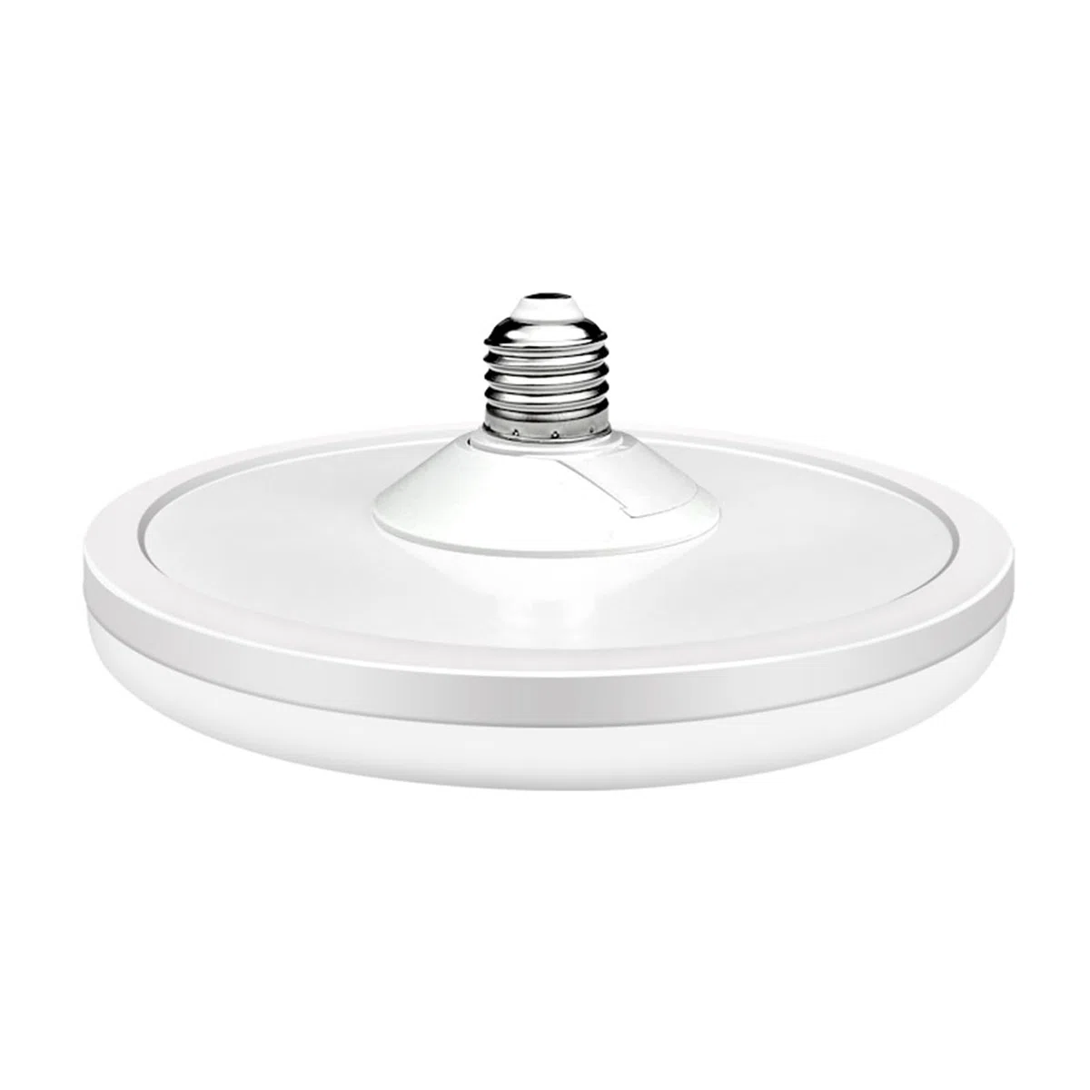 Testa luminosa a disco UFO High Bay da 100 W equivalente a LED 12000LM E39/E40 Base super luminosa per negozio per magazzino, garage, seminterrato, soffitto, luce diurna 5000 K, (50W)