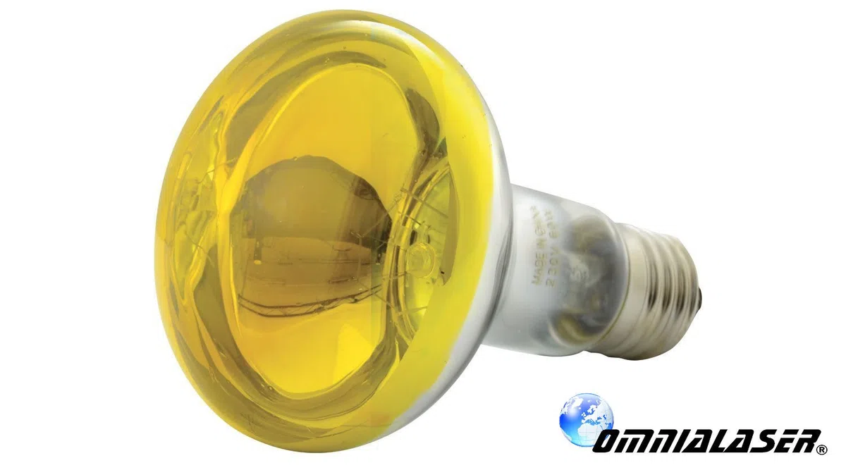 OL-KIT4COLOR60 Kit 4 Lampadine Colorate ad Incandescenza Spot, E27, 60 Watt