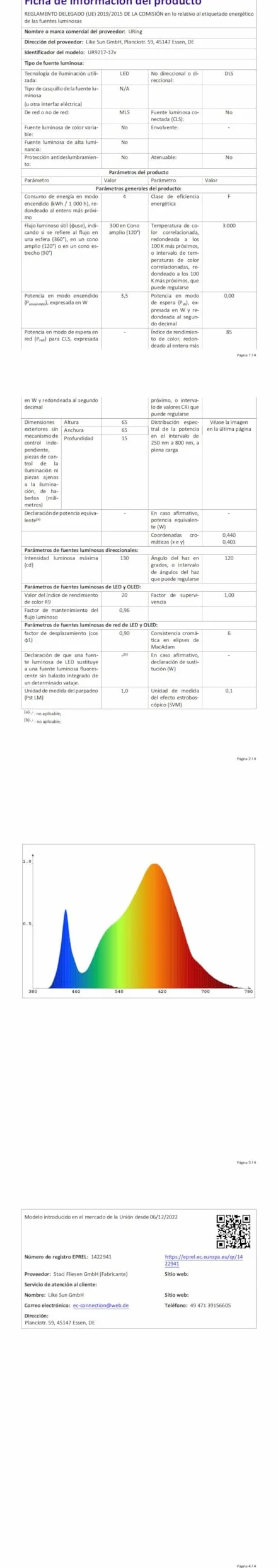3 x Faretti Led da Incasso a Soffitto 12V, Faretti da Soffitto LED integrati 3,5W 300LM 3000K Bianco caldo, dimmerabili Faretti da Incasso luci ultrasottili per Camper, con cavo da 2M, Nichel