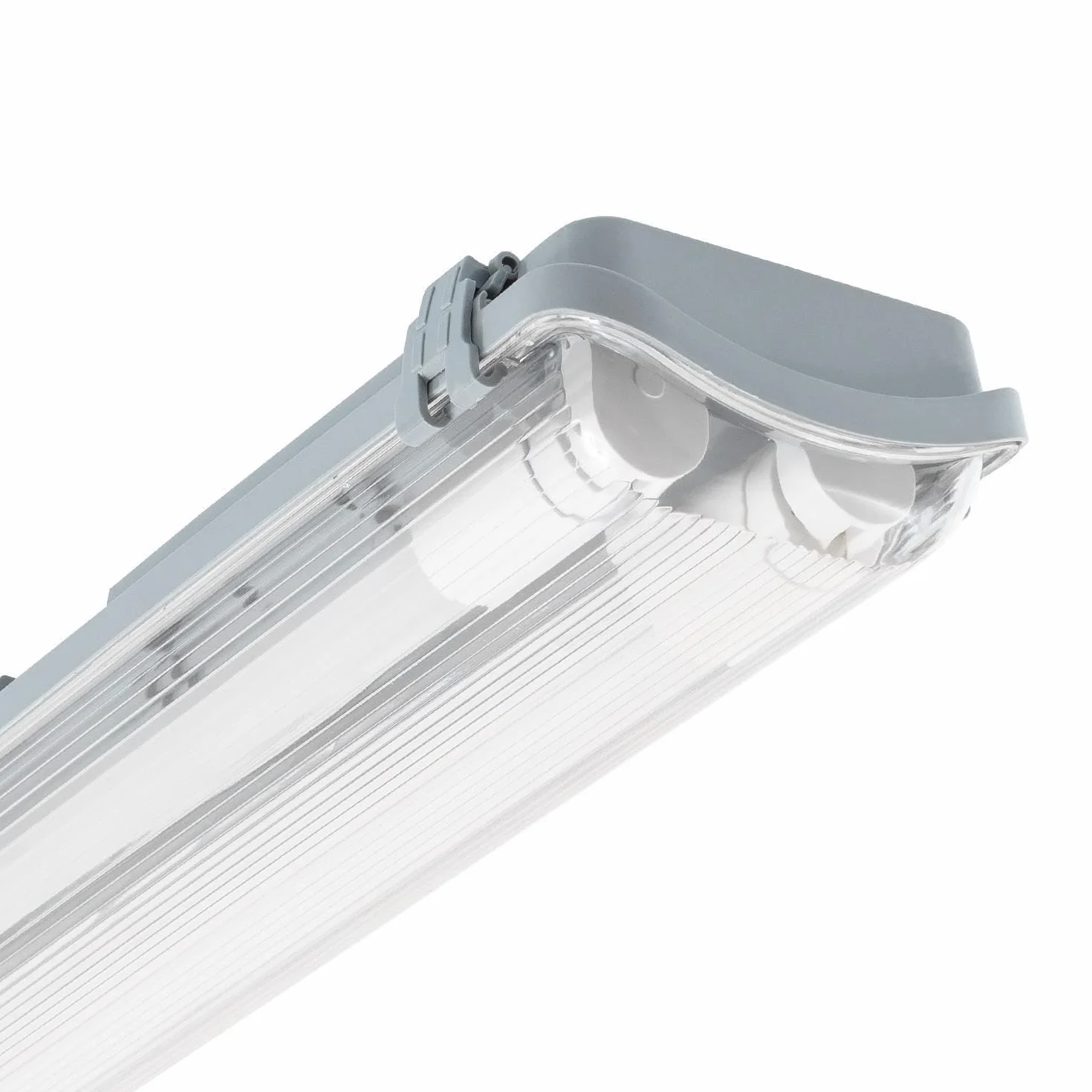 LEDKIA LIGHTING - Plafoniera Stagna 150cm con 2 Tubi LED | IP65 Impermeabile | 44W, 4840lm | 40.000 Ore di Durata | Per Interni ed Esterni | Resistente all'Acqua e Polvere, Bianco Freddo 6000K