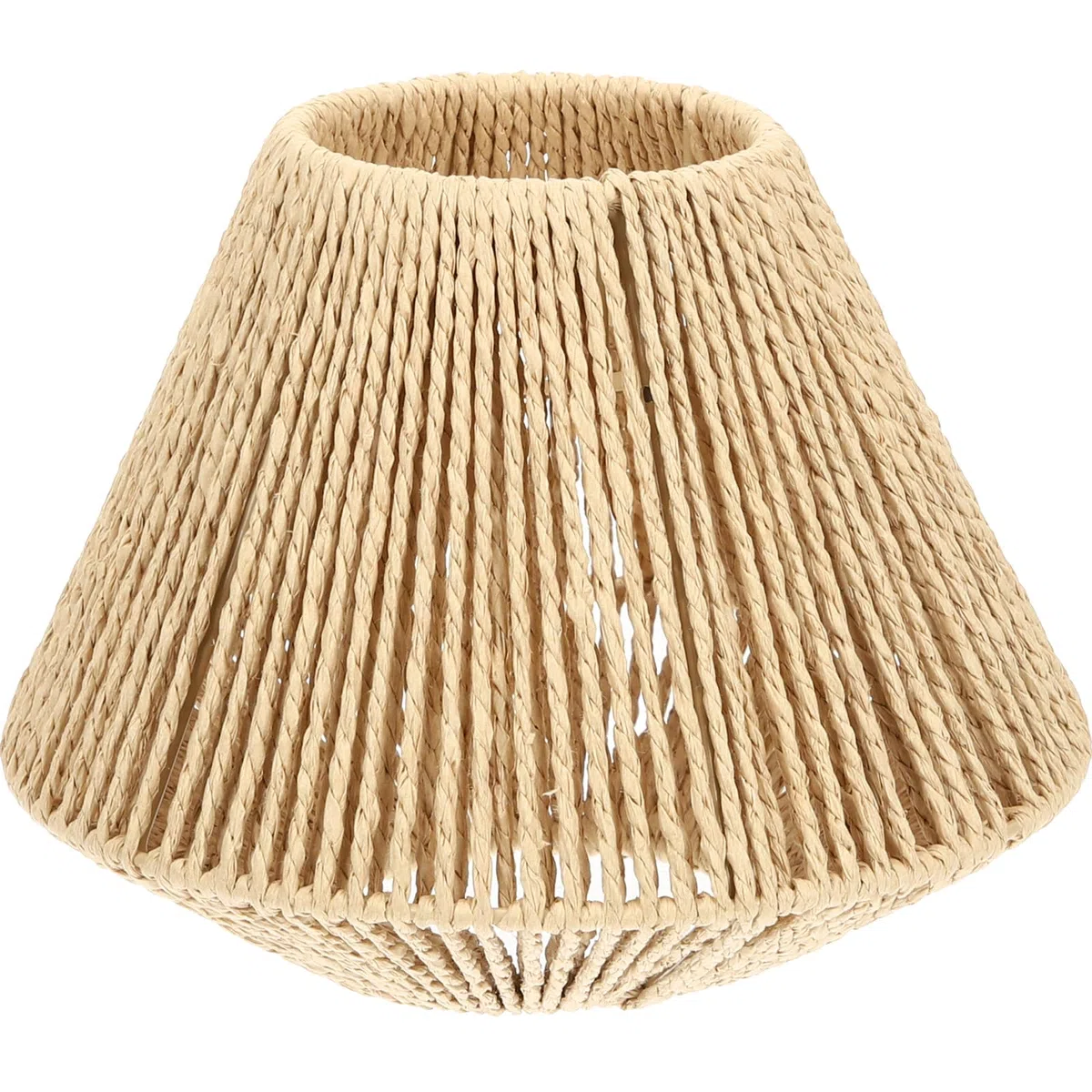 Mikikit Plafoniera I ntrecciata, Paralume Boho in Rattan Vimini Lampada Da Soffitto In Corda Di Paglia Naturale Con Paralume In Rattan Luce A Muro