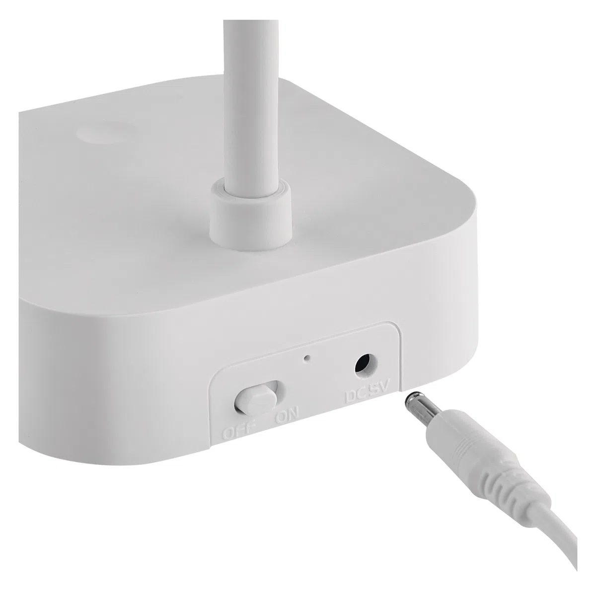 EMOS Lampada da scrivania a batteria EMILY, lampada da tavolo a LED ricaricabile via USB, durata 96 ore, potenza 2 W, luminosità 100 lm, senza fili, flessibile, regolazione continua, cavo di ricarica