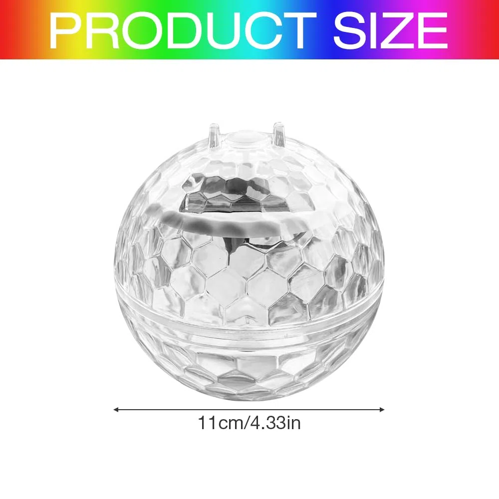2 pezzi Luci Solari per Piscina, Galleggiante Piscina Luci Solari, Luci LED per Piscina, Luci Piscina Solari per Piscina, Laghetto, Fiori da Giardino All'aperto