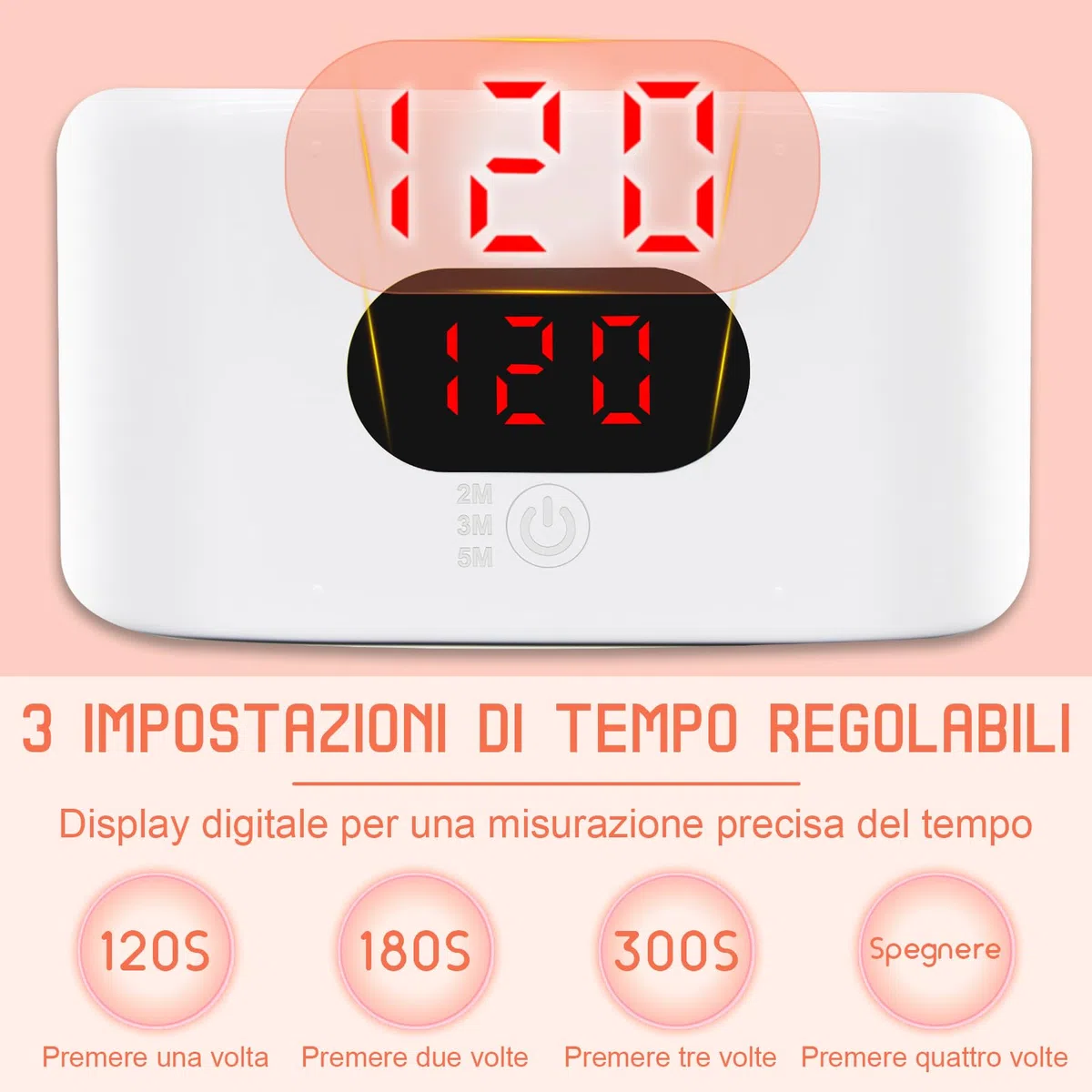 Lampada UV per resinas,lampada a doppio lato in resina UV con display LED,36 W,asciugatura rapida,regolazione dell'ora regolabile,utilizzabile per fai da te,resina,forme di Gioielli