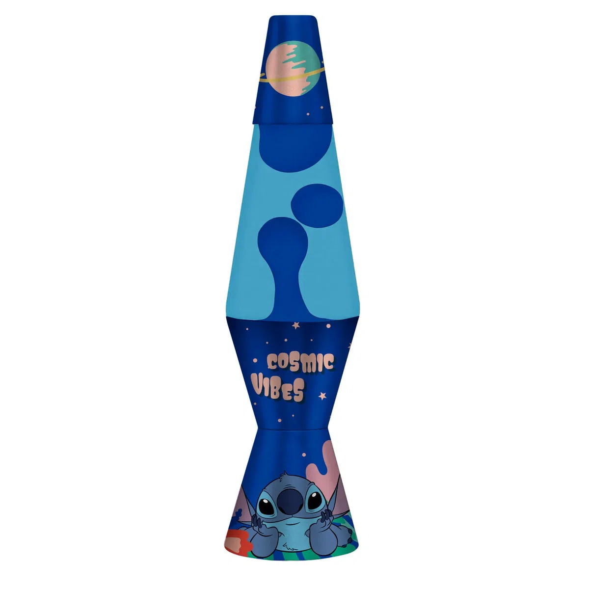 WONDEE Disney Lampada Lava Stitch, [5 Modelli] Decorazione per la Stanza Stich ipnotica e antistress, Lava Lamp Originale Bambini con il tuo personaggio preferito, Regalo Stitch Bambina e Adulte