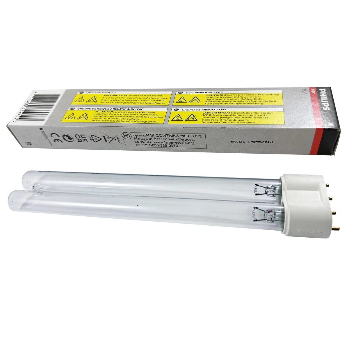 TUV PL-L 18W/4P 1CT/25