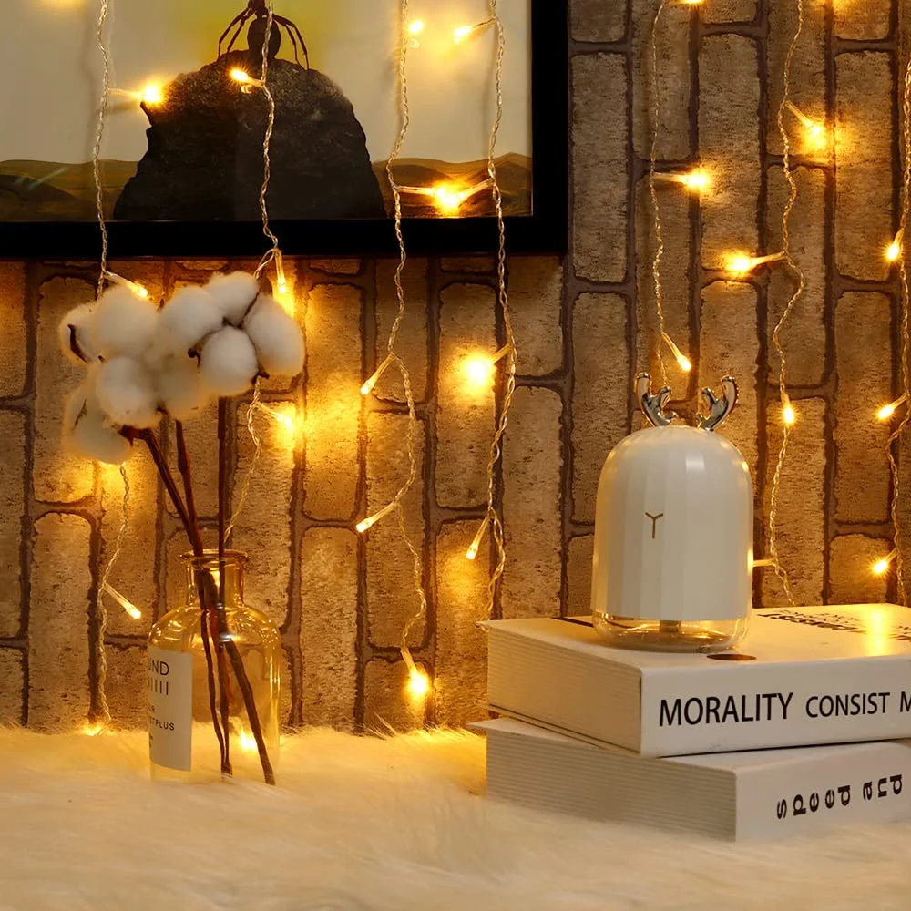 Zorela 600 LED 6Mx3M Tenda Luminosa Natale Esterno Interno Prolungabile Luci di Natale IP44 Impermeabile con 8 Modalità Tenda Luci Esterno per Natale, Giardino e Matrimonio