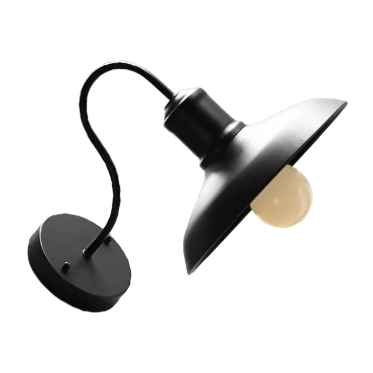 Illuminazione da parete con applique vintage - Lampada rustica impermeabile luce esterna, apparecchio in metallo paralume vetro per un'illuminazione elegante | esterno bagno, camera letto, soggiorno
