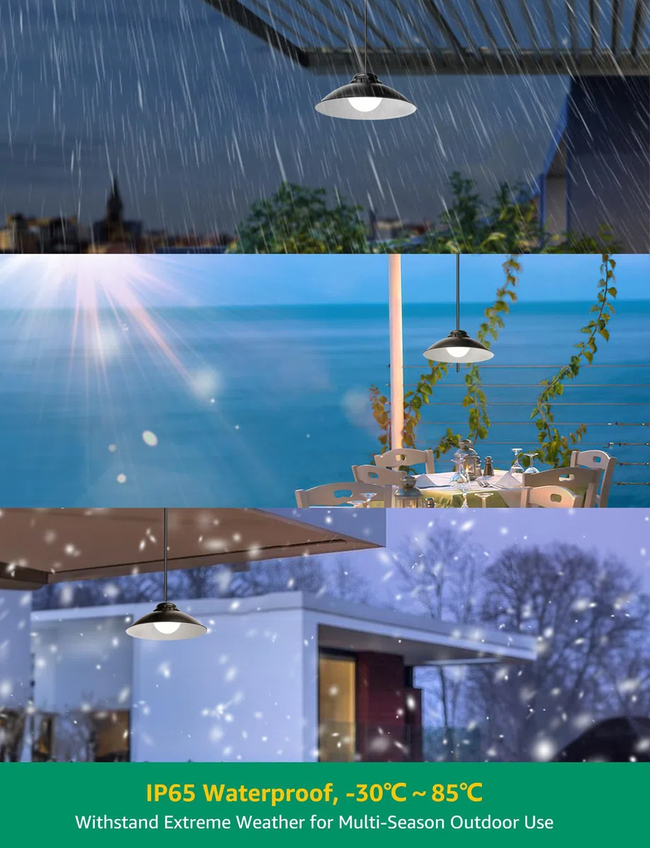 Aigostar Luce Solare Led Esterno con Telecomando 50W 500LM Lampade da Esterno solari IP65 Impermeabile Faretti Solari Esterni,temperatura colore regolabile 3000K/4000K/6500K, Lunghezza cavo 3M