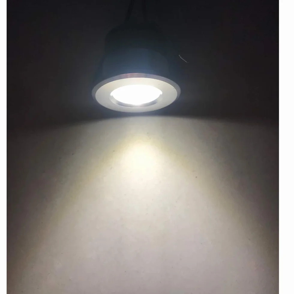 4 x Luci Mini Faretto led da Incasso Mini Faretti 3W LED Bianco Caldo Per Il Vetrina Station di Interni Illuminazione Cartongesso Incl.Seperated Trasformatore