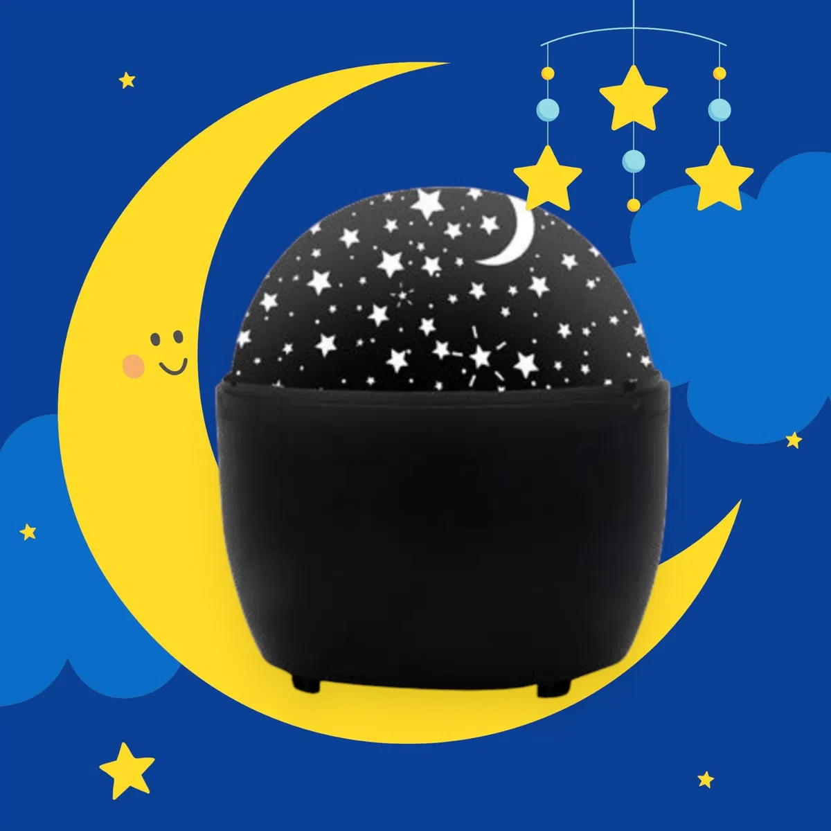 Proiettore Led Moon Star Empotec Luna Stelle Universo Spazio Galassia USB Batterie Uso Interno Sfera Illuminazione Luci Cameretta Bambini Regalo Compleanno Natale