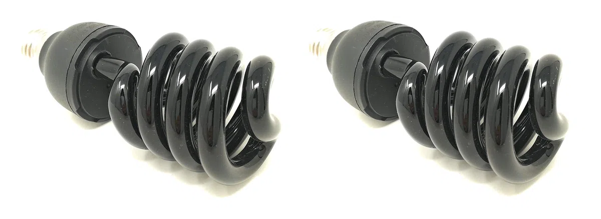 TEMPO DI SALDI 2 X Lampadina A Spirale Uv Luce Nera Da 28W Per Discoteca Feste Effetto Fluo