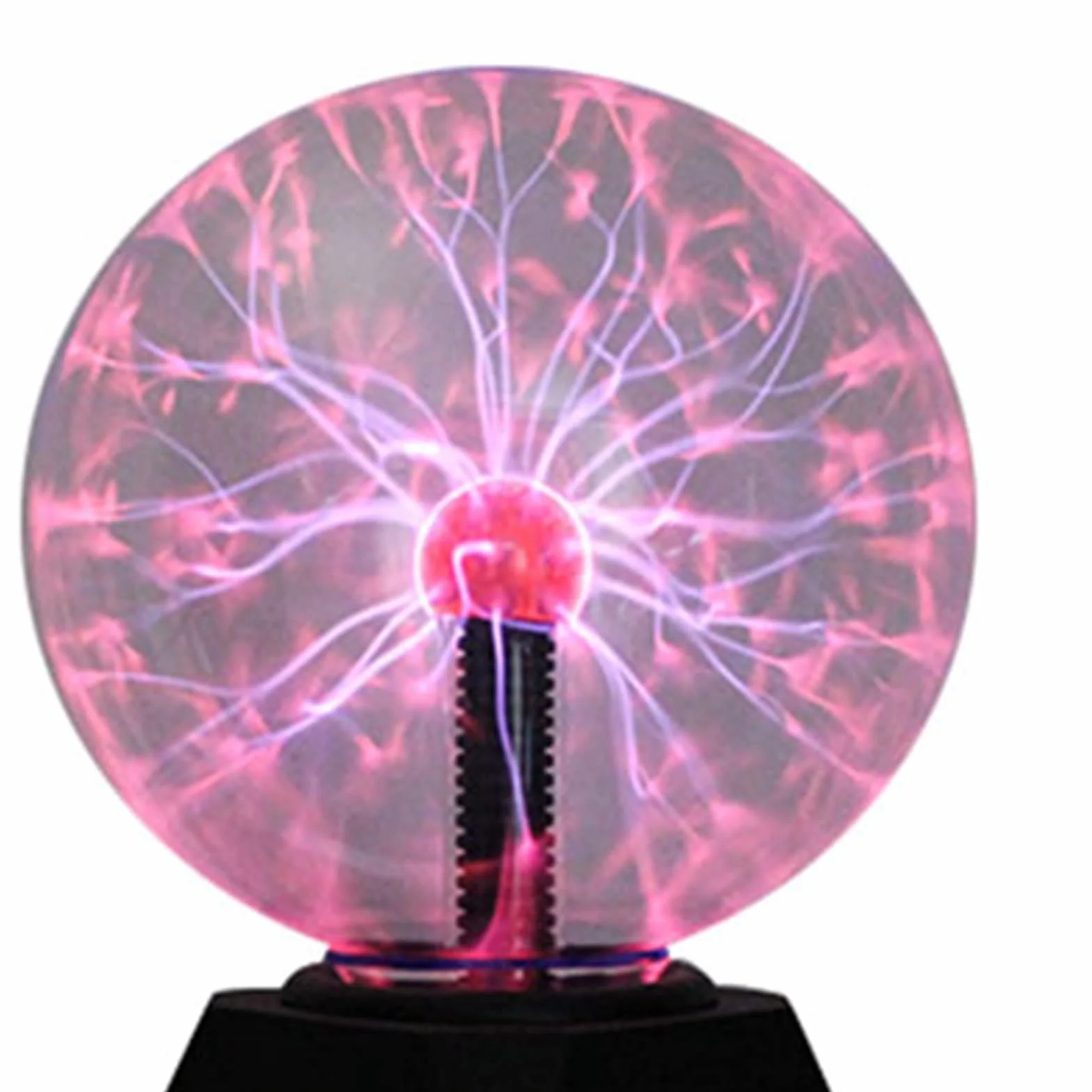 Tyenaza Sfera al Plasma, 7,5CM Lampada al Plasma Magica, Lampada a Sfera al Plasma Sensibile al Tocco per Feste Decorazioni, Regalo, novità Luce a Sfera Giocattolo