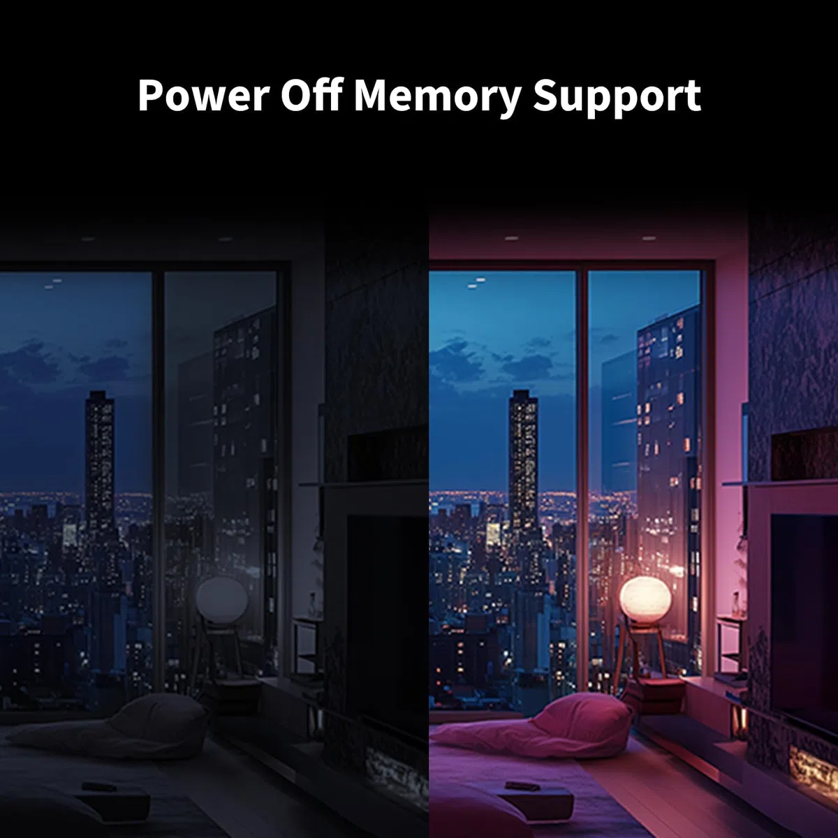 Aqara Lampadina LED T2 GU10 Thread/Zigbee, Bianco Regolabile (2000 K-9000 K), RGB con 16 Milioni di Colori, Equivalente 30 W, Matter, Compatibile con HomeKit, Alexa, Google e Altro