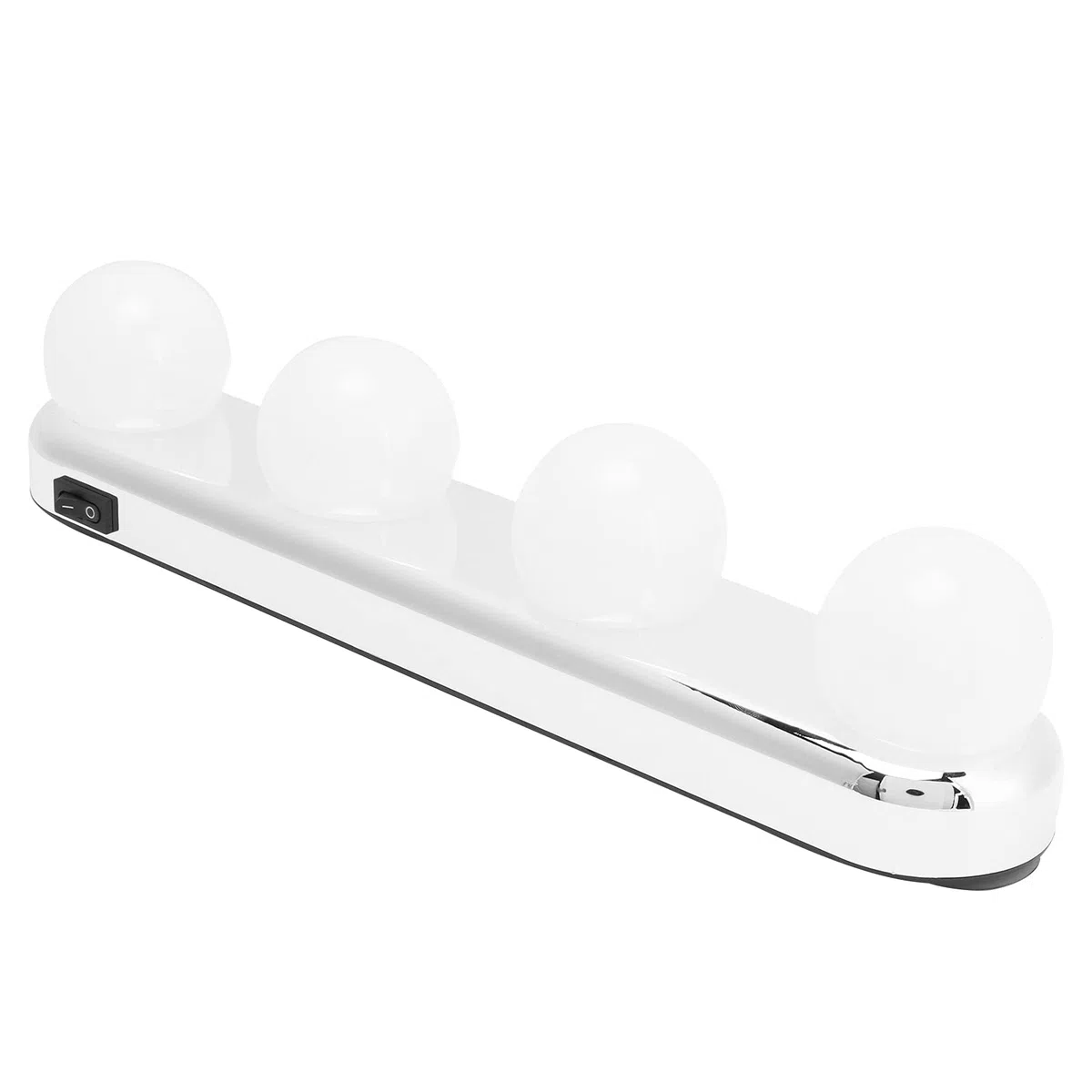 Kit di Luci per Trucco a LED con 4 Lampadine per Toeletta, Lampada da Toeletta con Lampada, Barra Luminosa a Specchio con Lampadine Dimmerabili per la Camera da Letto, Strati