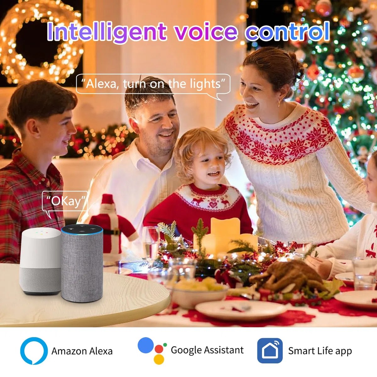 Wi-Fi RGBCW Smart G9 lampadine LED, compatibile con Alexa /Google Home, AC 230V Multicolore dimmerabile, 2700K-6500K, luminosità regolabile 1%-100%, 4W, 400LM, con sincronizzazione musicale Lampadina