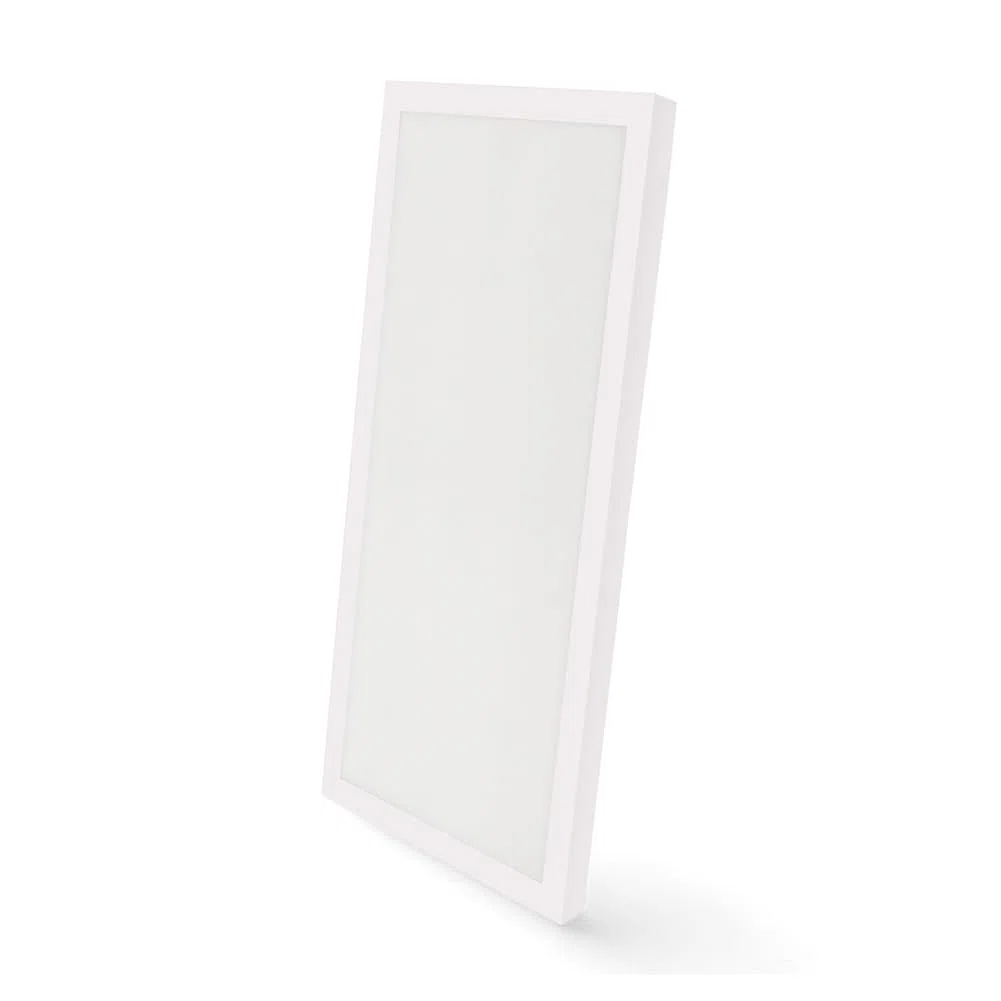 M Ledme - Pannello LED rettangolare da superficie, serie Home, luce regolabile da calda a fredda, CCT, 90X30 cm, 36W, IP40, progettato per interni asciutti
