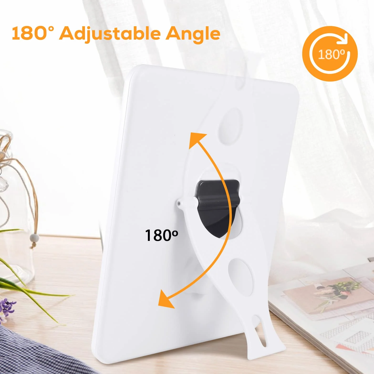 Lampada diurna 10000 lux, luce solare a LED con dimmer continuo, senza raggi UV, lampada a spettro completo
