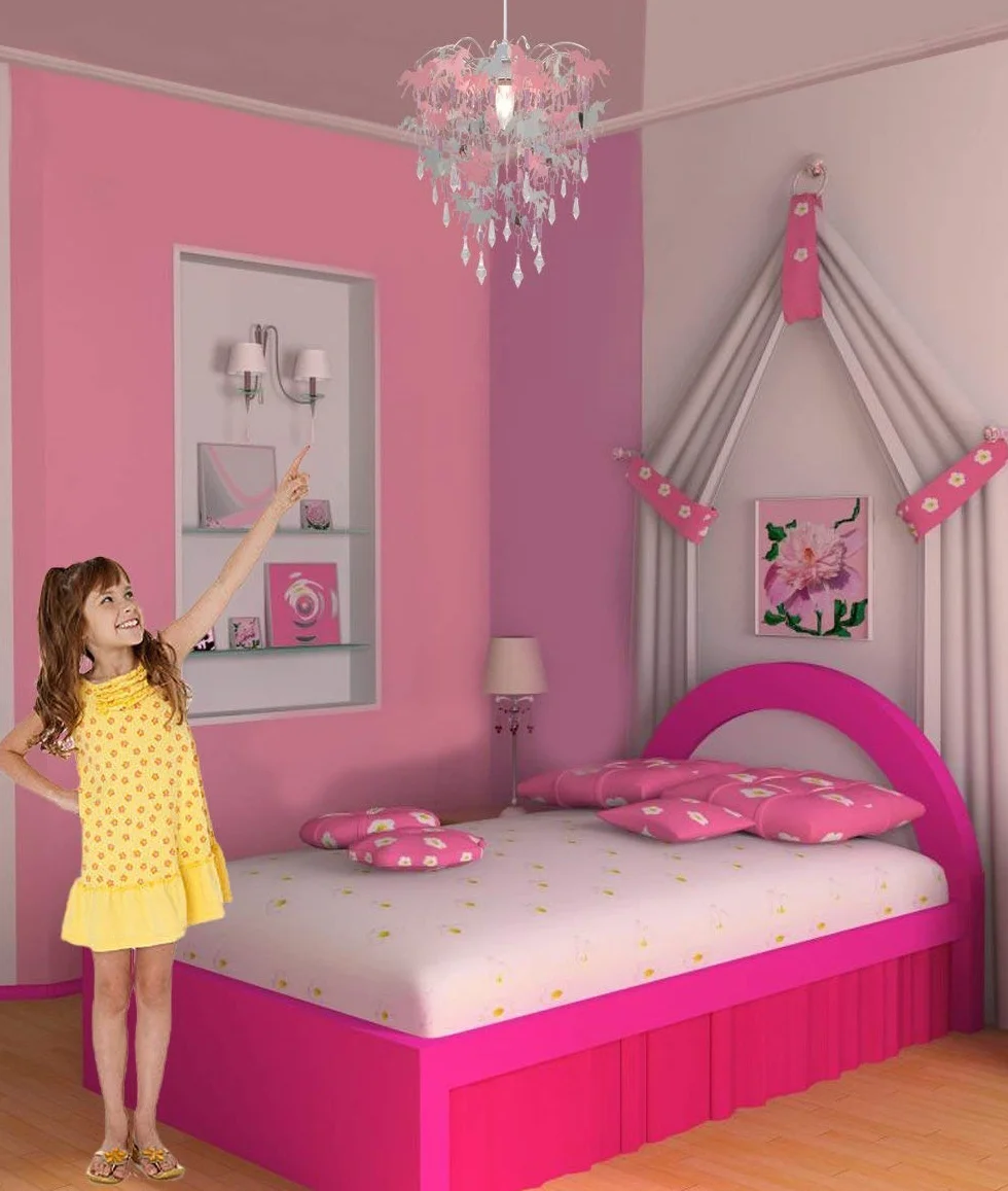 DECO EXPRESS Lampadario Cameretta Bambina, Unicorno Carino Decorazioni Cameretta (Unicorni)