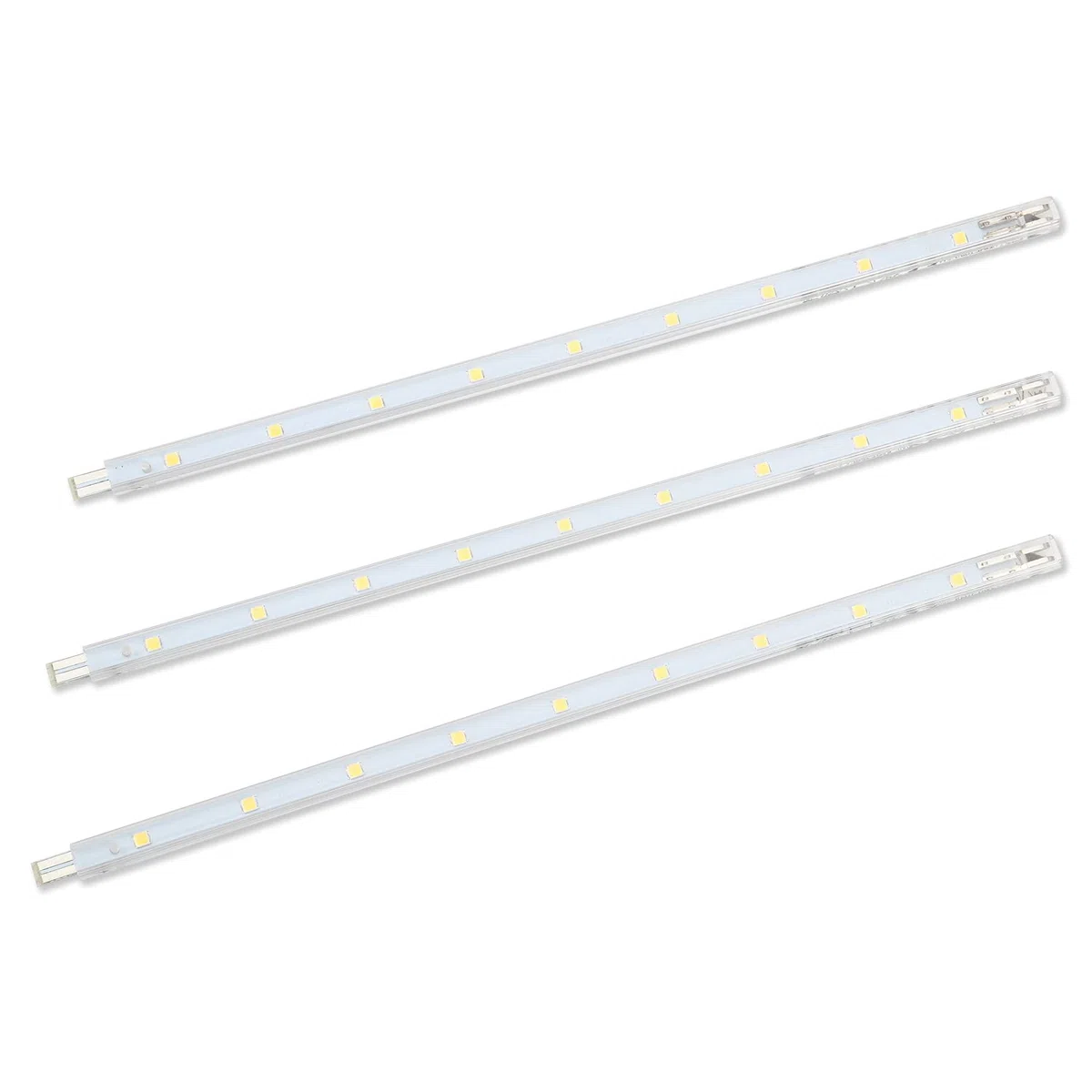 Lampada da incasso LED con interruttore 8,5 W 760 lm 4000 K bianco neutro, barra luminosa per cucina, illuminazione per vetrine e armadi, con 6 x 26 cm di strisce per cucina e armadio, espandibile