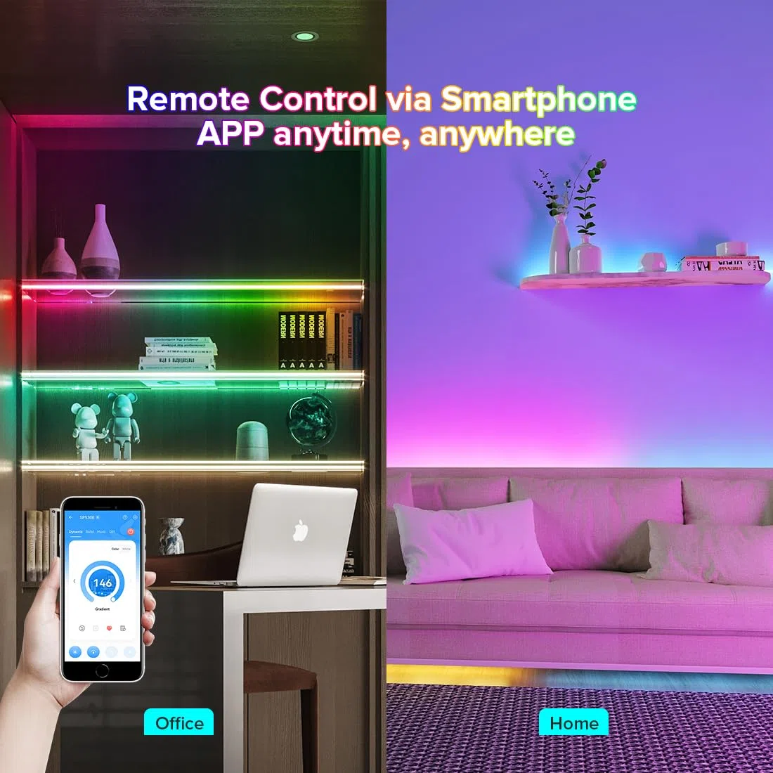 BTF-LIGHTING SP530E 2.4GHz Controller LED WiFi Bluetooth 12in1 compatibile con strisce LED WS2812B SK6812 WS2811 FCOB CCT 5050RGB/RGBW con controllo APP Alexa Google Assistant
