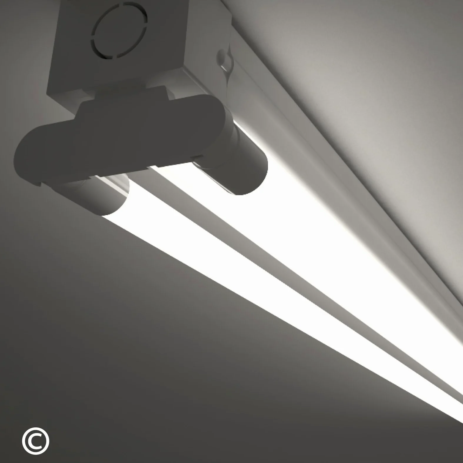 Eurocali 6 Tubi LED 18W 120cm T8 G13 con Starter 1850 Lumen Garanzia 6 Anni - Luce Naturale 4000K Alta Luminosità 102 lm/W - Materiale Nano Plastic Sostituzione Neon per Box Garage Negozio