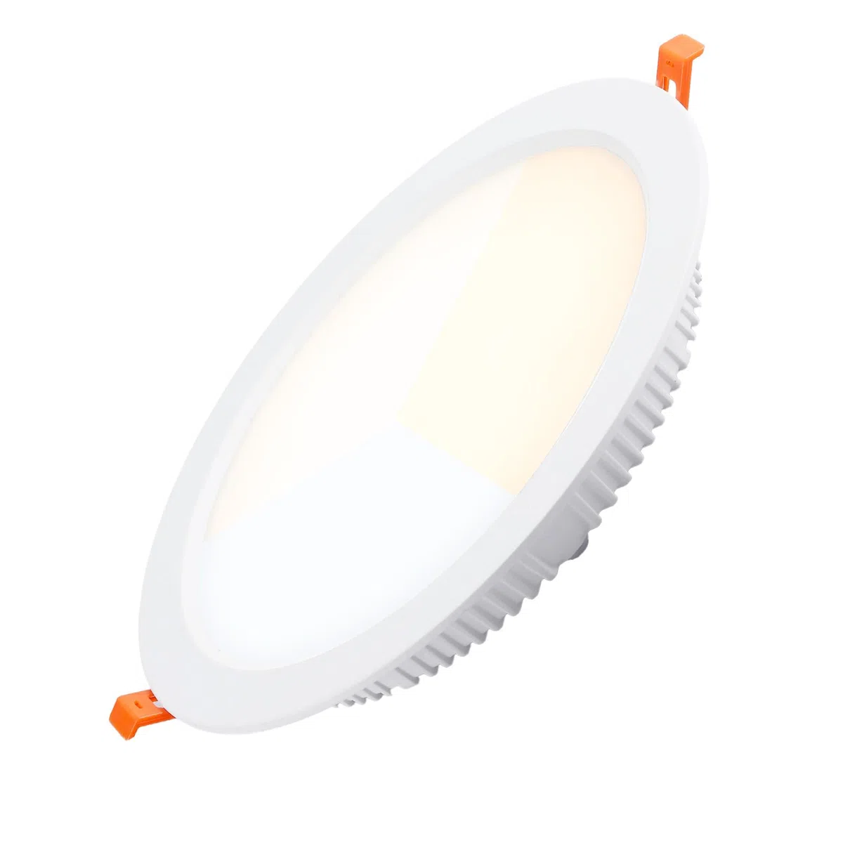 Alpinaluz Downlight LED da incasso professionale 25 W, alluminio, Ø23 cm, taglio Ø19 cm, CRI>85, interno cucina e sala da pranzo (CCT regolabile (3000 K-6000 K))
