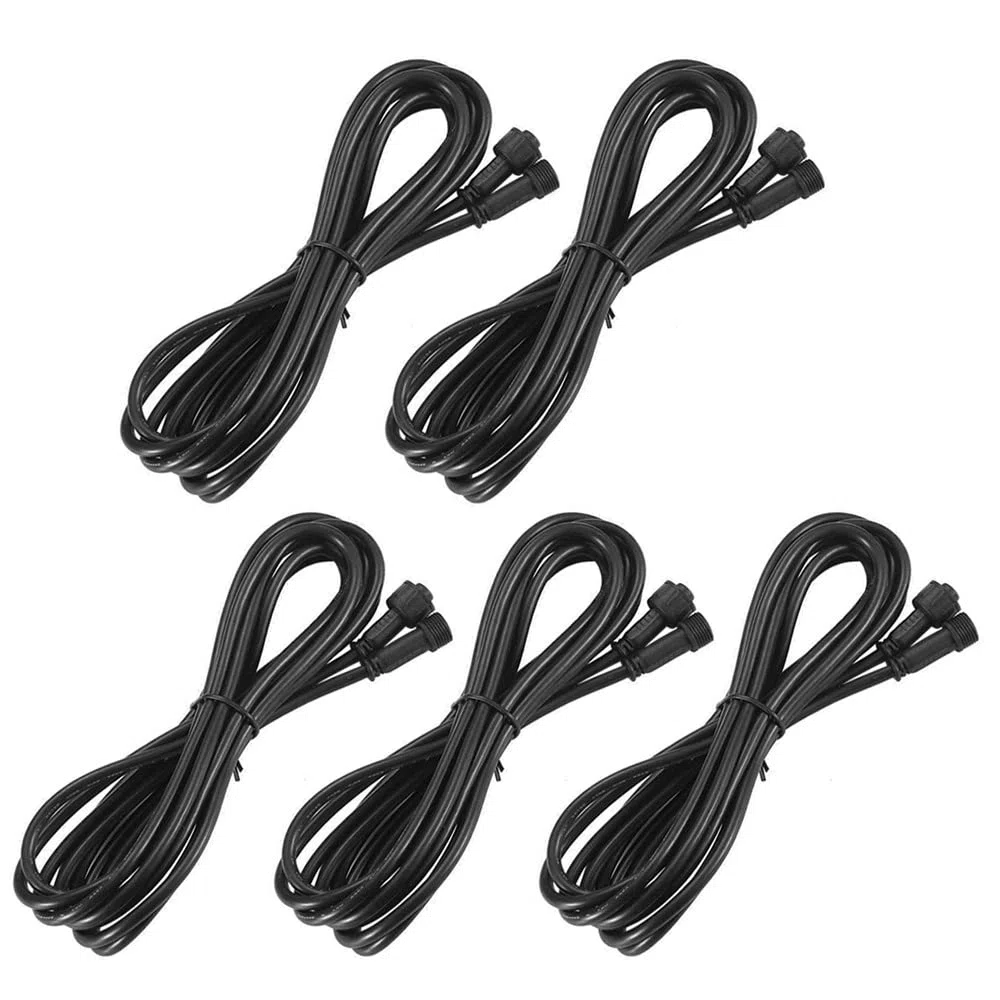 5 pz 5 pin 1m Cavi di Prolunga per Outdoor rgbw led decking Luce