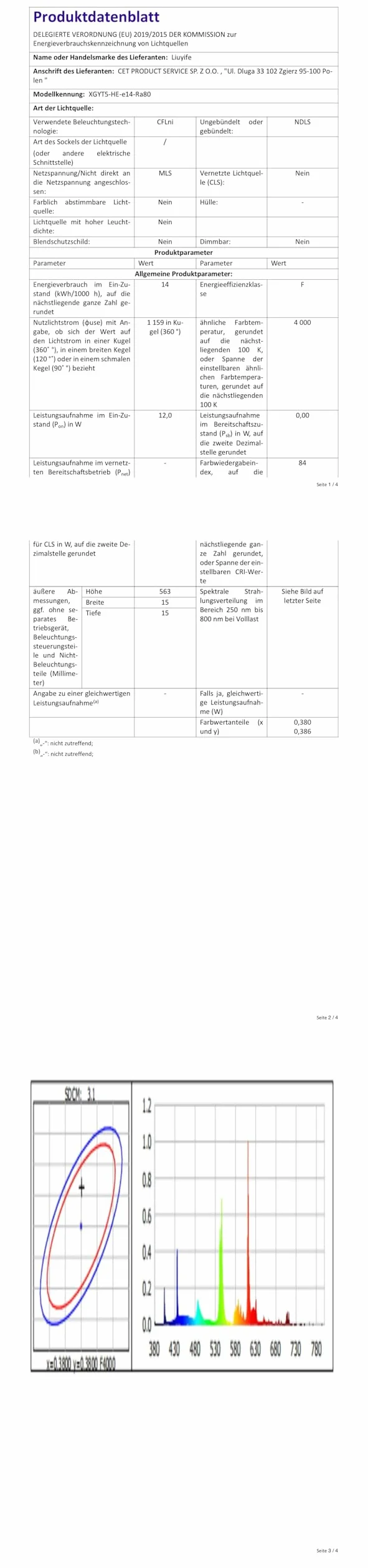 2 Pezzi Tubi Fluorescenti Da 15W, 450mm, T8 Bianco Freddo 4000K, Attacco G13, Luce a Basso Consumo Energetico, Luce Di Emergenza a Risparmio Energetico, Adatta per Cucina, Bagno, Armadio, Garage