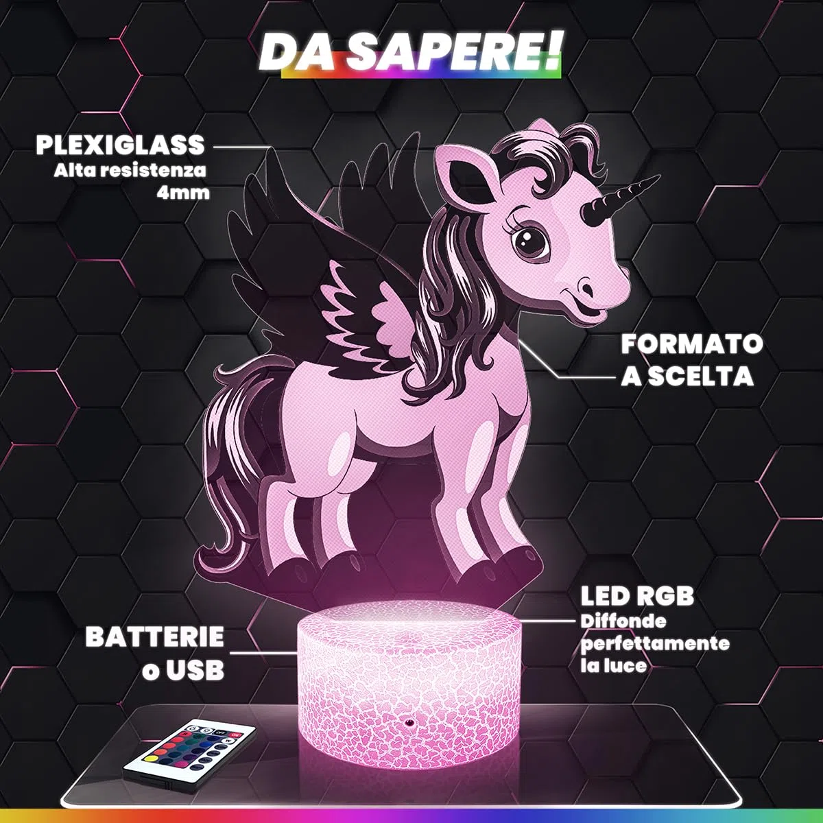 Lampephoto.fr - Lampada 3D KPOP Demon Hun ters Luce Notturna Tattile Led, Effetto Ologramma 3D, Idea Regalo Natale Compleanno Bambino Gioventù Adolescente Ragazzo Ragazza TOP