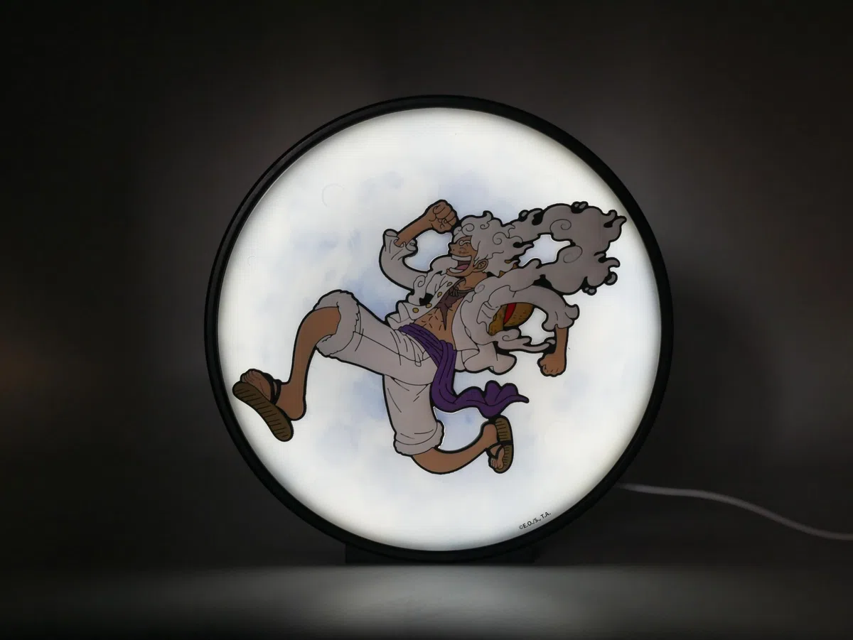 ONE PIECE-Décoration lumineuse LUFFY Gear 5-20 cm-USB-C