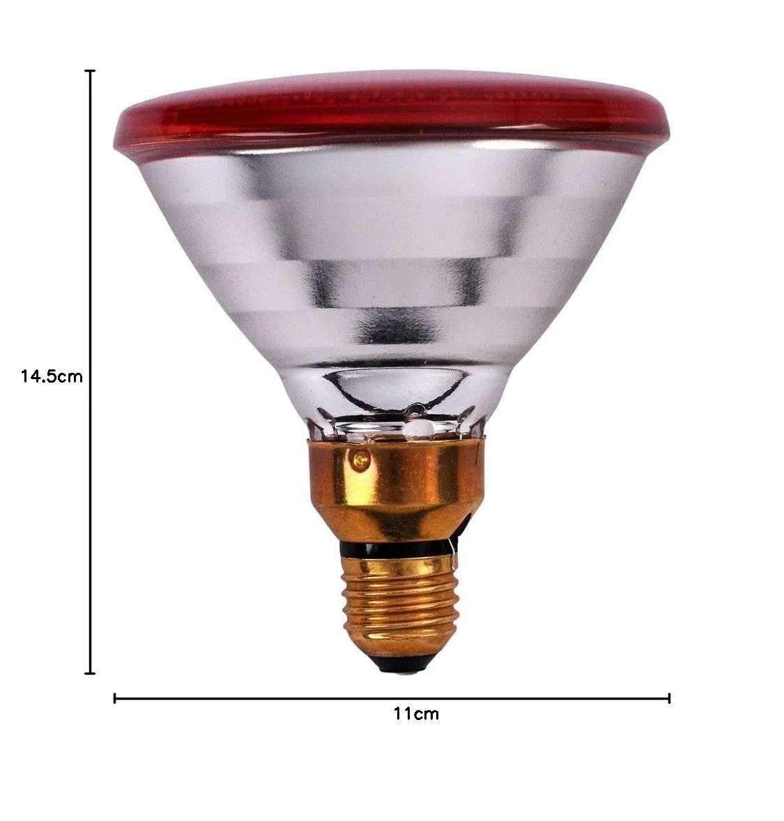 Lampada Infrarossi Philips 175 W – Riscaldamento Rapido – Pollai, Stalle, Cuccioli, Fisioterapia – Attacco E27 240V, Lunga Durata
