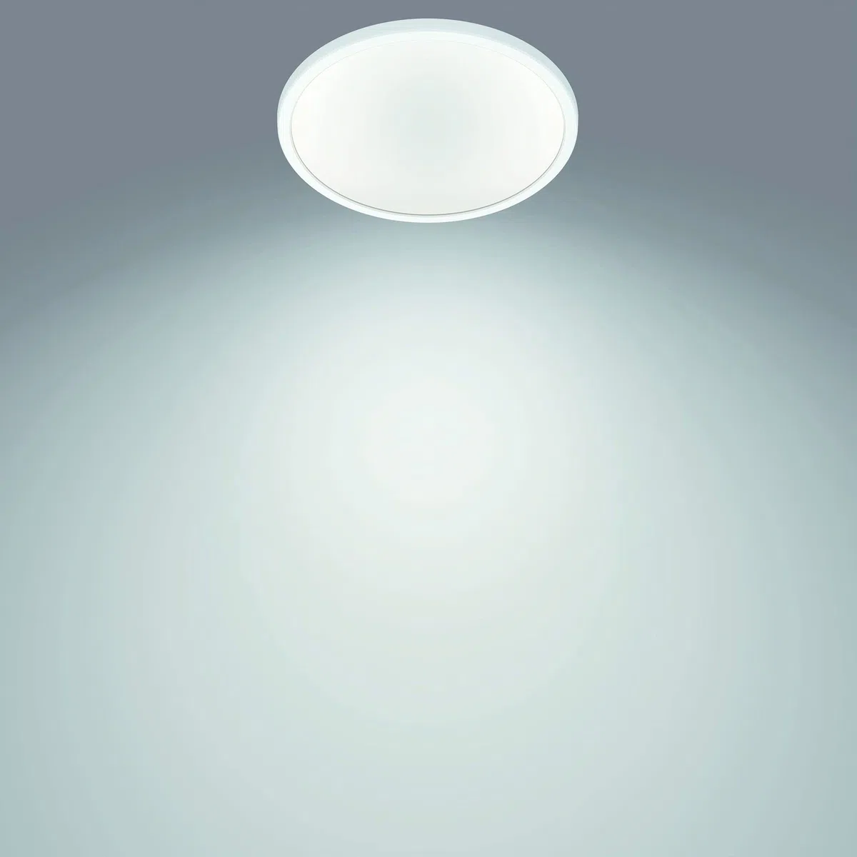 Philips LED SceneSwitch Lampada da Soffitto (15 W), 3 Livelli di Luminosità, Luce Bianca Fredda, Illuminazione della Stanza a Risparmio Energetico con EyeComfort, Bianca, 25 cm