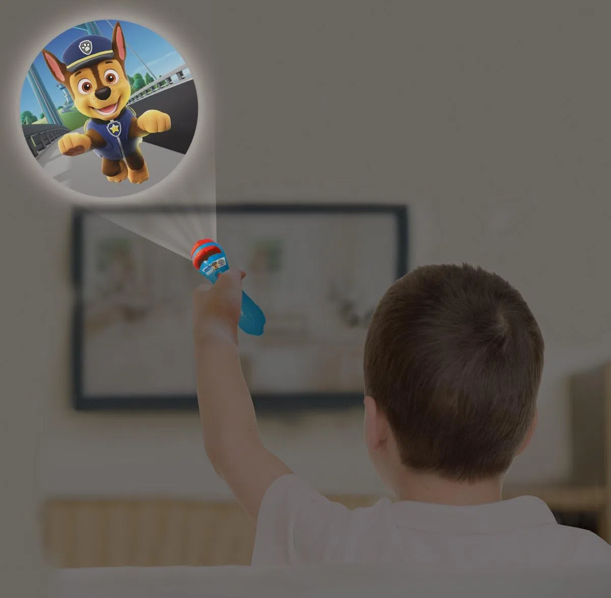 Lexibook, Paw Patrol, Proiettore di storie, Torcia e proiettore con 3 Dischi, 24 Immagini, Crea Le tue storie, Blu/Rosso, LTC050PA