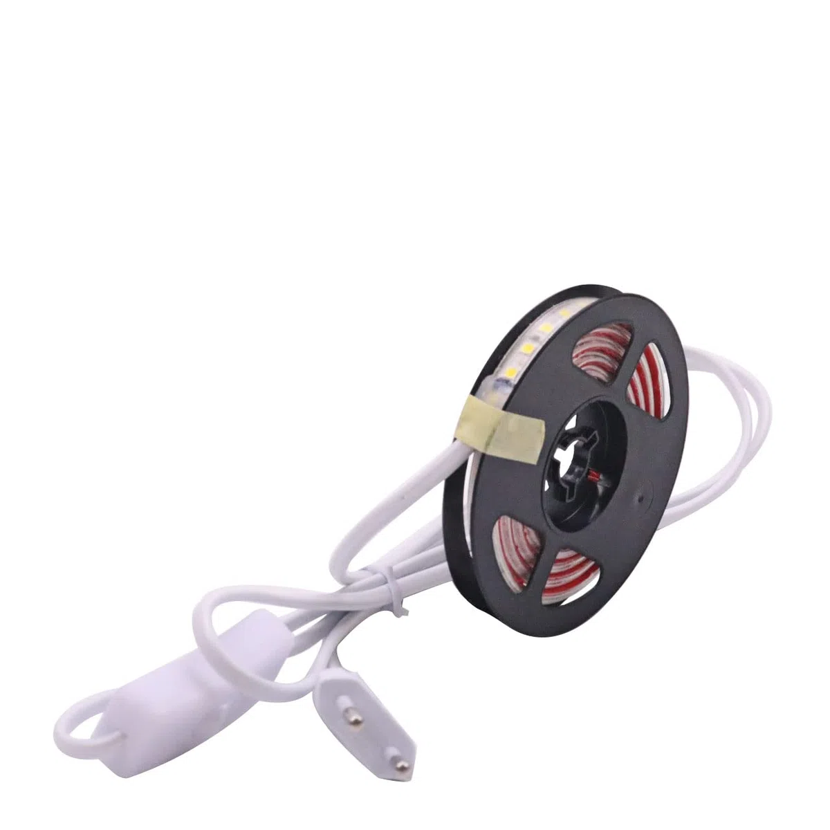 pcning Striscia LED 220V Adesiva Luce Naturale 1M con Interruttore, 1 Meter 2835 120 leds/m IP67 Impermeabile Strip Light 4000K (1M, Bianco)