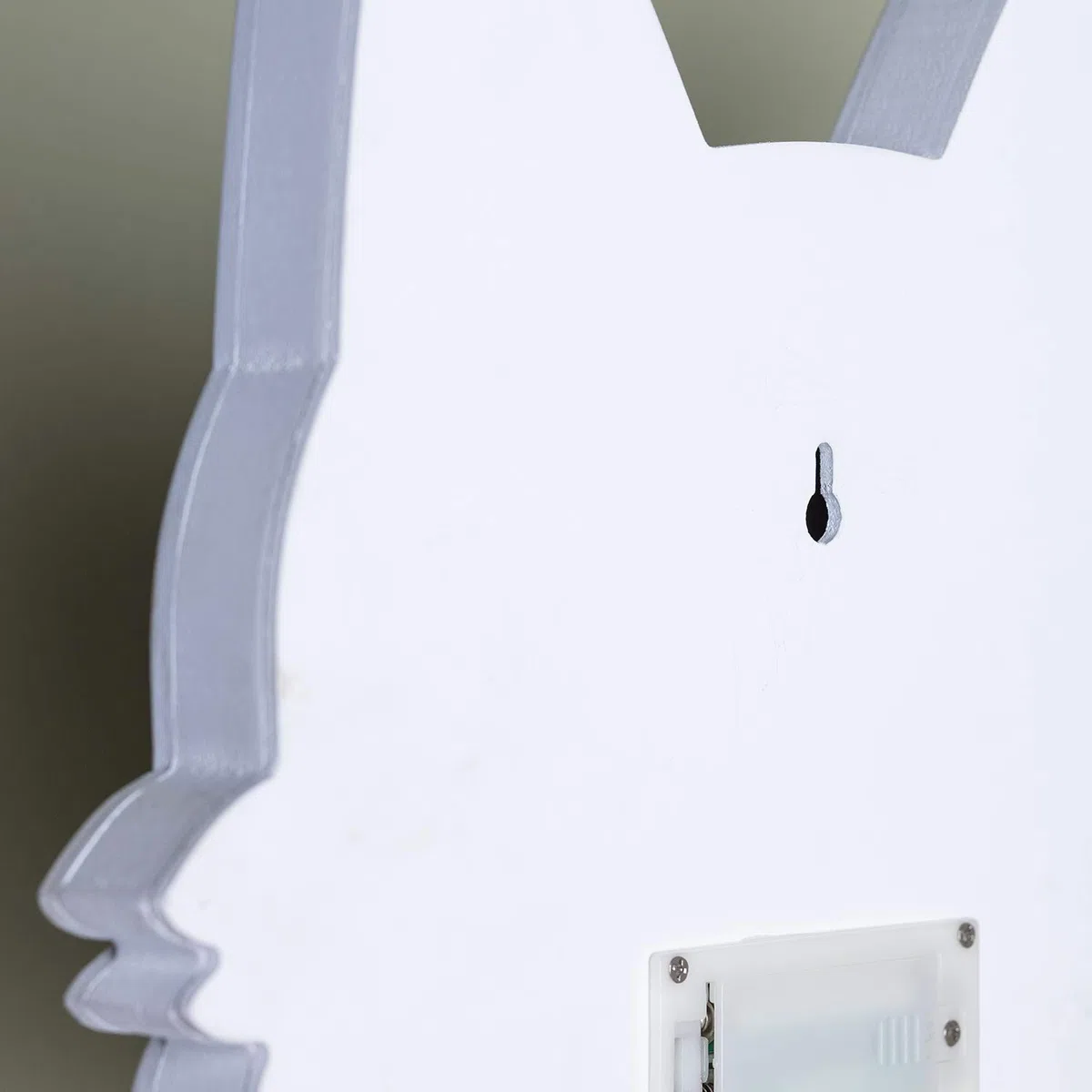Lights4fun - Lampada a Muro di Legno per Bambini a Forma di Volpe con 10 LED Bianco Caldo a Pile