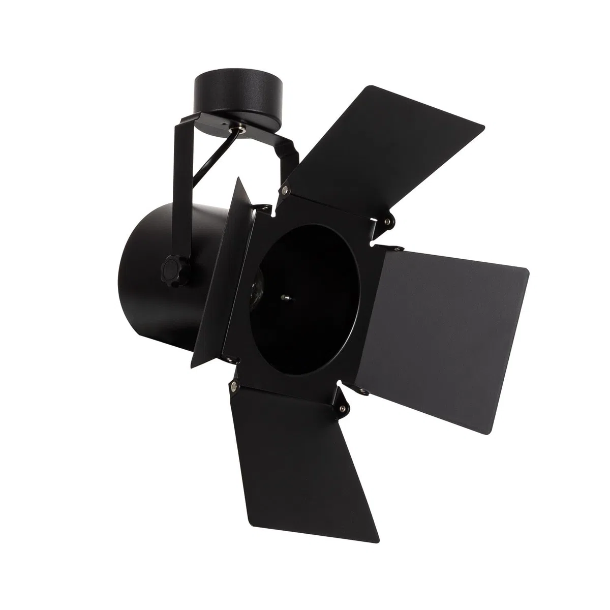 LEDKIA LIGHTING Faretto Portalampada da Superficie Cinema per Lampadine E27 PAR30 Nero E27