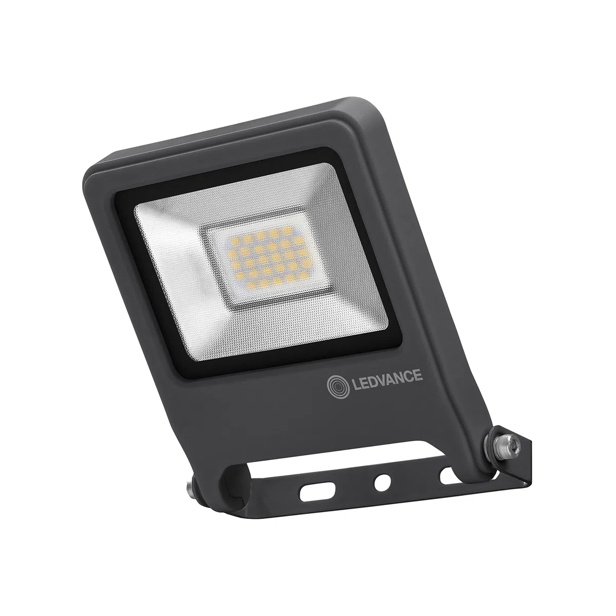 LEDVANCE Endura Flood Proiettore da Esterno 20W Luce calda 3000K, Grigio Scuro