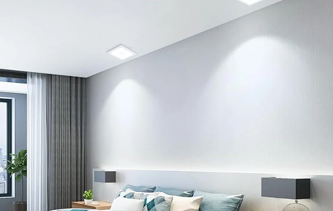 3 x Faretti Led da Incasso Quadrato luce bianca Naturale 4200k led integrati luci ultrasottili soffitto illuminazione interno Lampada Plafoniera da Incasso Cartongesso (18 watt (22x22cm))