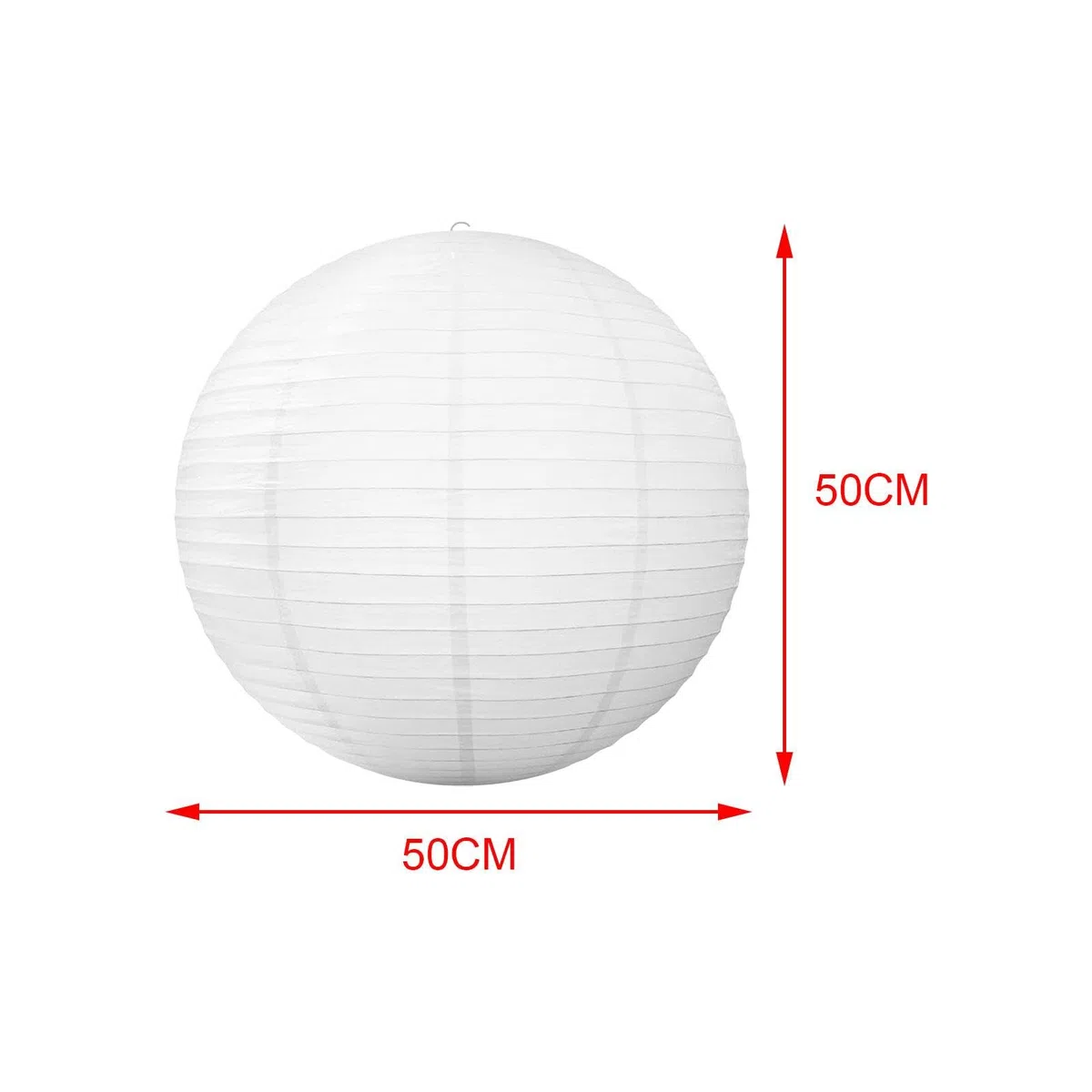 F Fityle Paralume in Paralume per Lampada a Sospensione Copertura per Plafoniera Copertura Decorativa per Lampadario a Lanterna di Carta, 50x50 cm