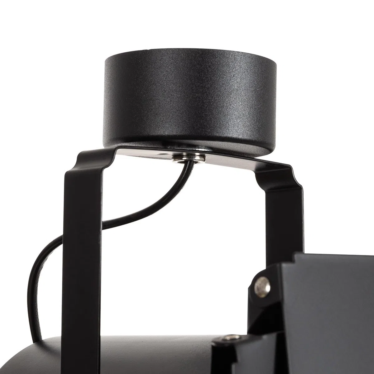 LEDKIA LIGHTING Faretto Portalampada da Superficie Cinema per Lampadine E27 PAR30 Nero E27