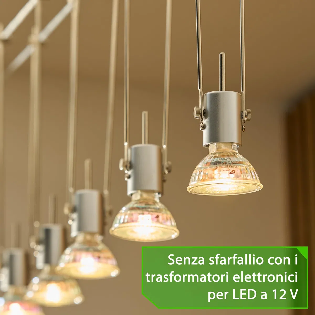 greenandco 5x MR16 GU5.3 | dimmerabile | sostituisce 45W | bianco caldo 3000K | IRC 90+ | 6,5W 510 lm | 38° | senza sfarfallio | COB LED spot | 12V AC/DC