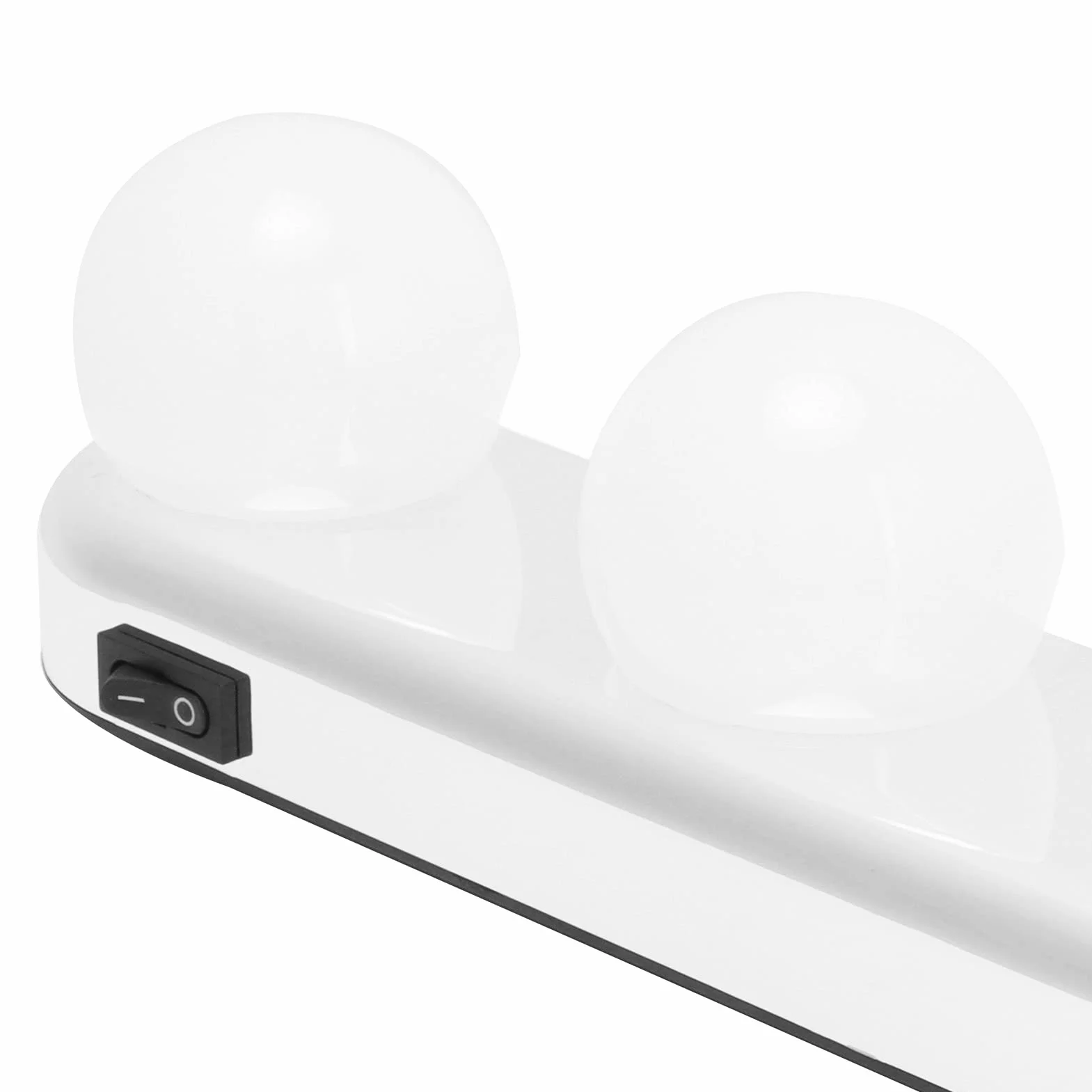 Kit di Luci per Trucco a LED con 4 Lampadine per Toeletta, Lampada da Toeletta con Lampada, Barra Luminosa a Specchio con Lampadine Dimmerabili per la Camera da Letto, Strati