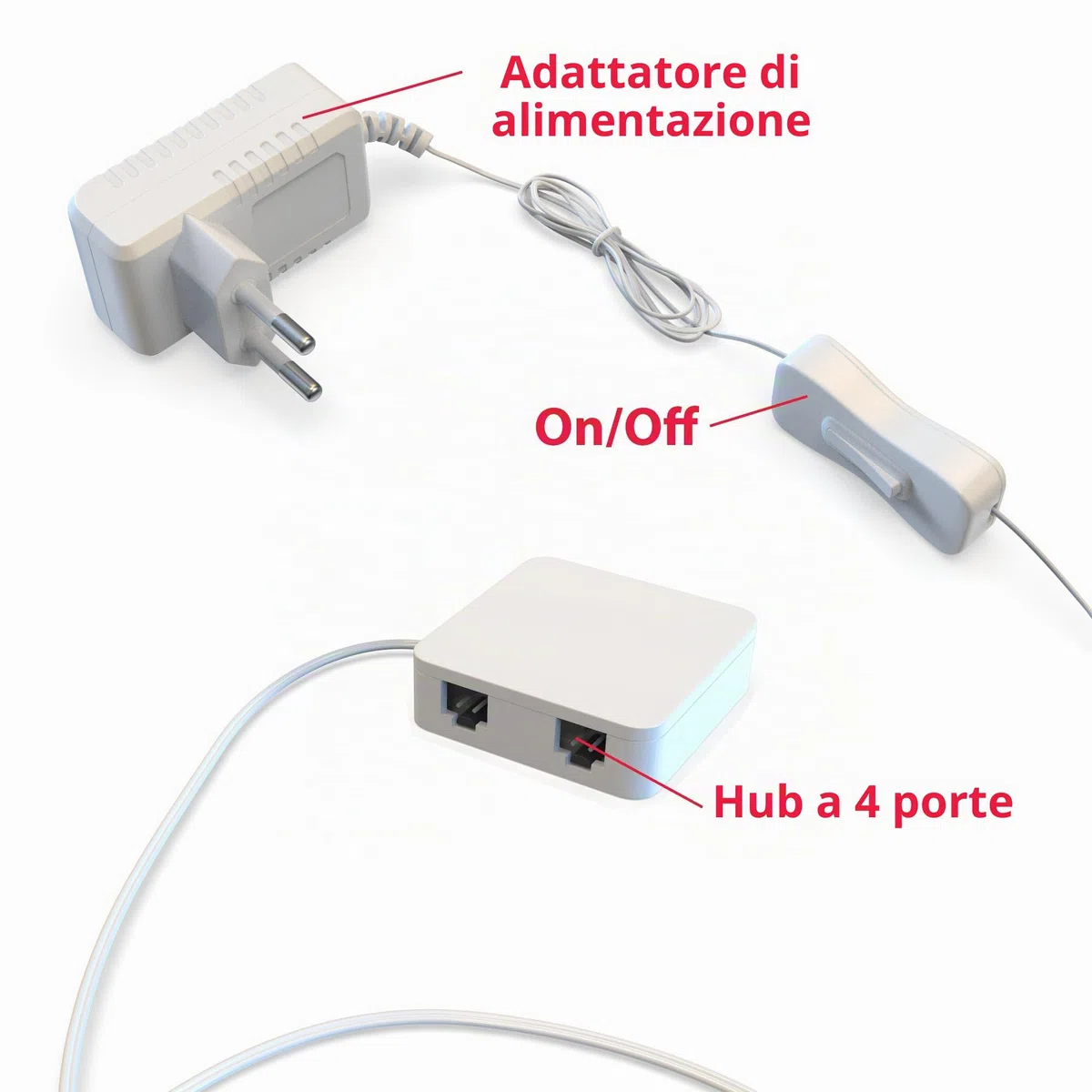 B.K.Licht Set di 3 luci da incasso LED, Kit completo luci sottopensili o per armadi, Lampade LED da cucina o per vetrine, include Accessori montaggio, luce calda 3000K, 3x1.8W, 3x170Lm Ø59mm IP20