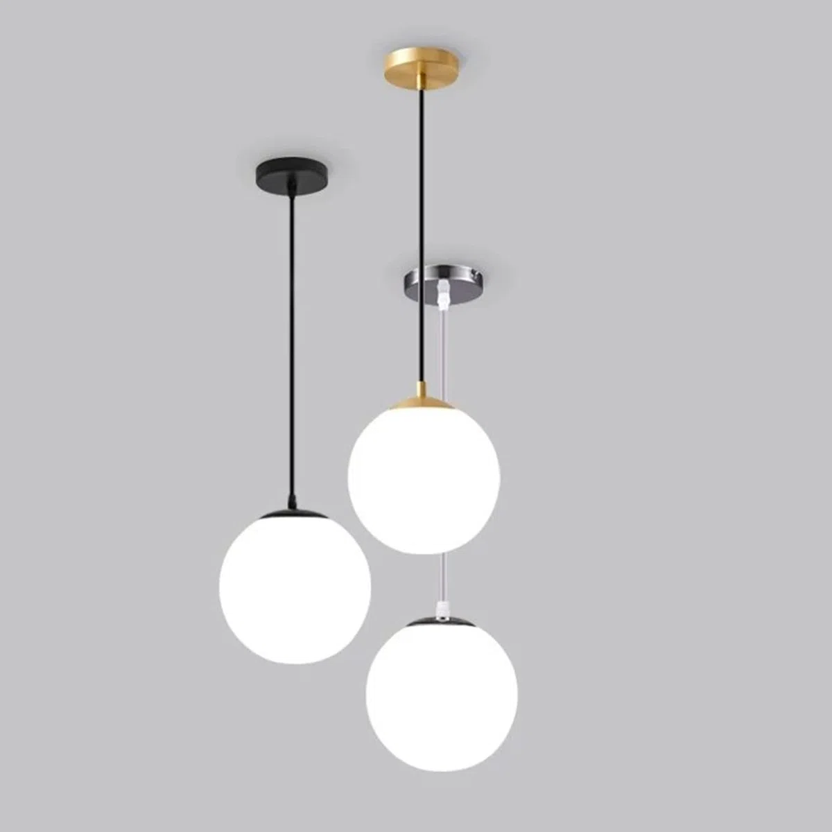 perfk 12 cm Paralumi, lampadario camera da letto bambini, Copertura della luce Illuminazione di ricambio Lampadario di ricambio Lampade da tavolo Lampade da terra G9 Paralume in vetro globo