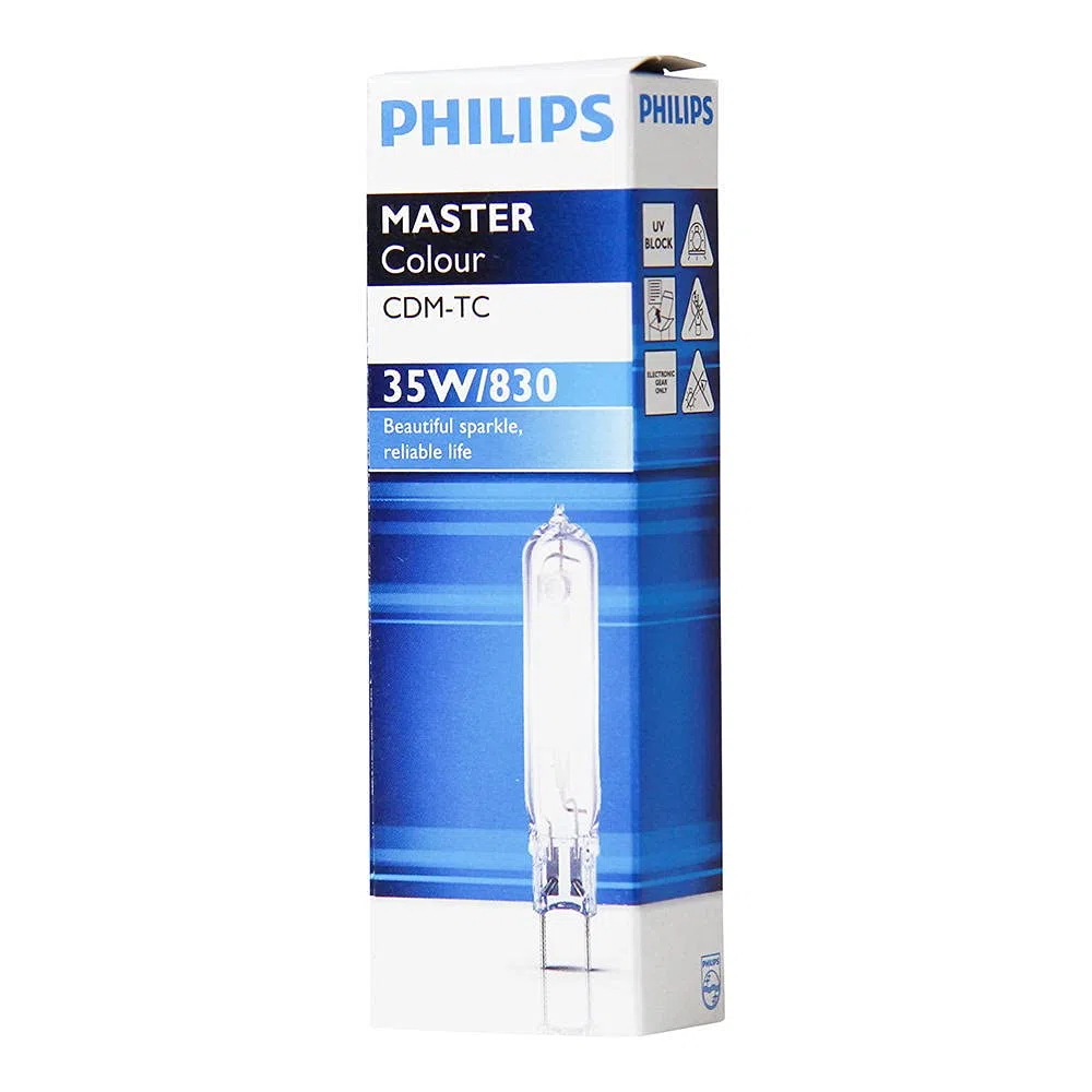 Philips Master Colour CDM-TC 35W/830 G8.5 - Lampadina a scarica 35 W