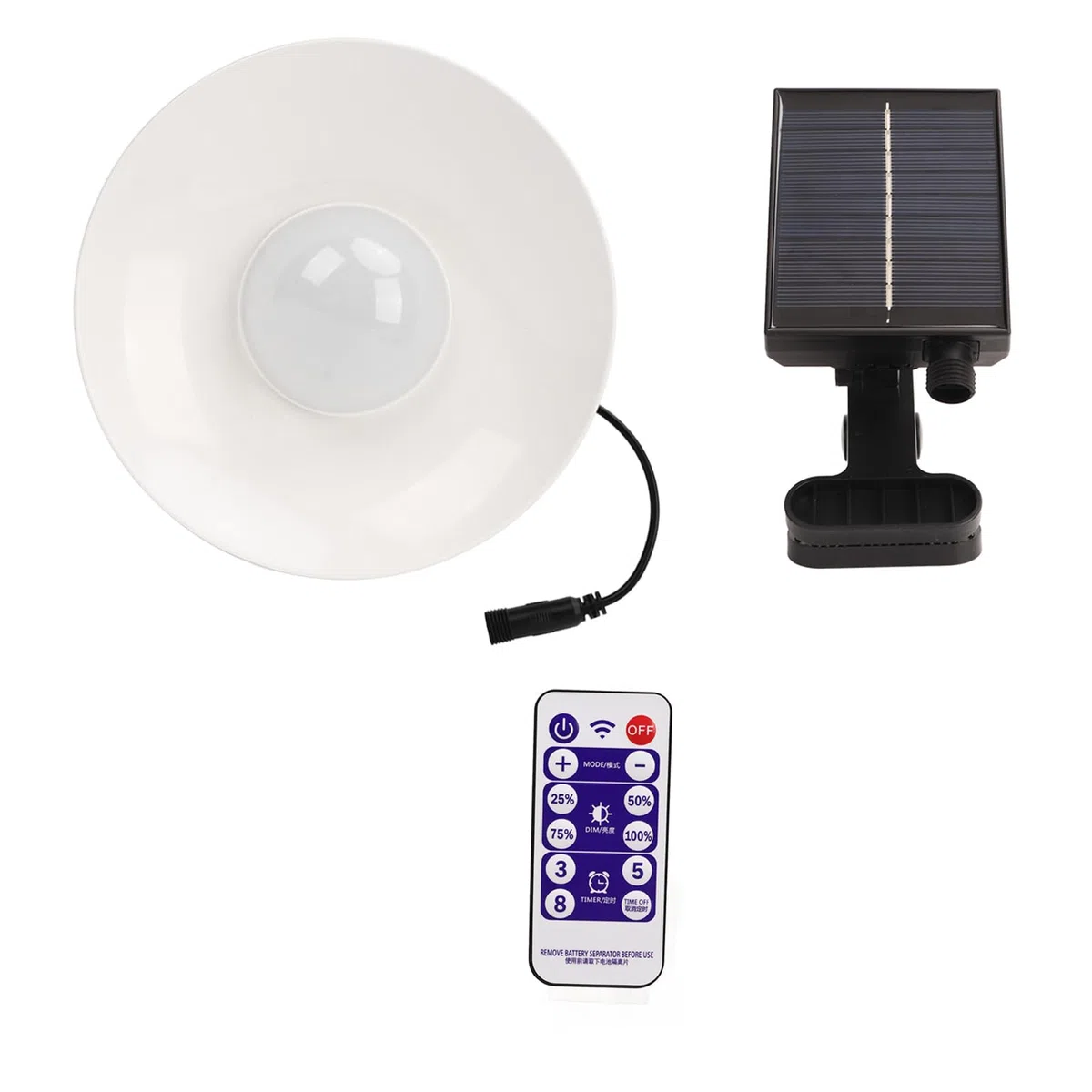 Luci per Ombrellone Esterno per Patio, Lampada Solare per Ombrellone Esterno Impermeabile con Telecomando Temporizzato 3 Temperature di Regolabili per Riunioni