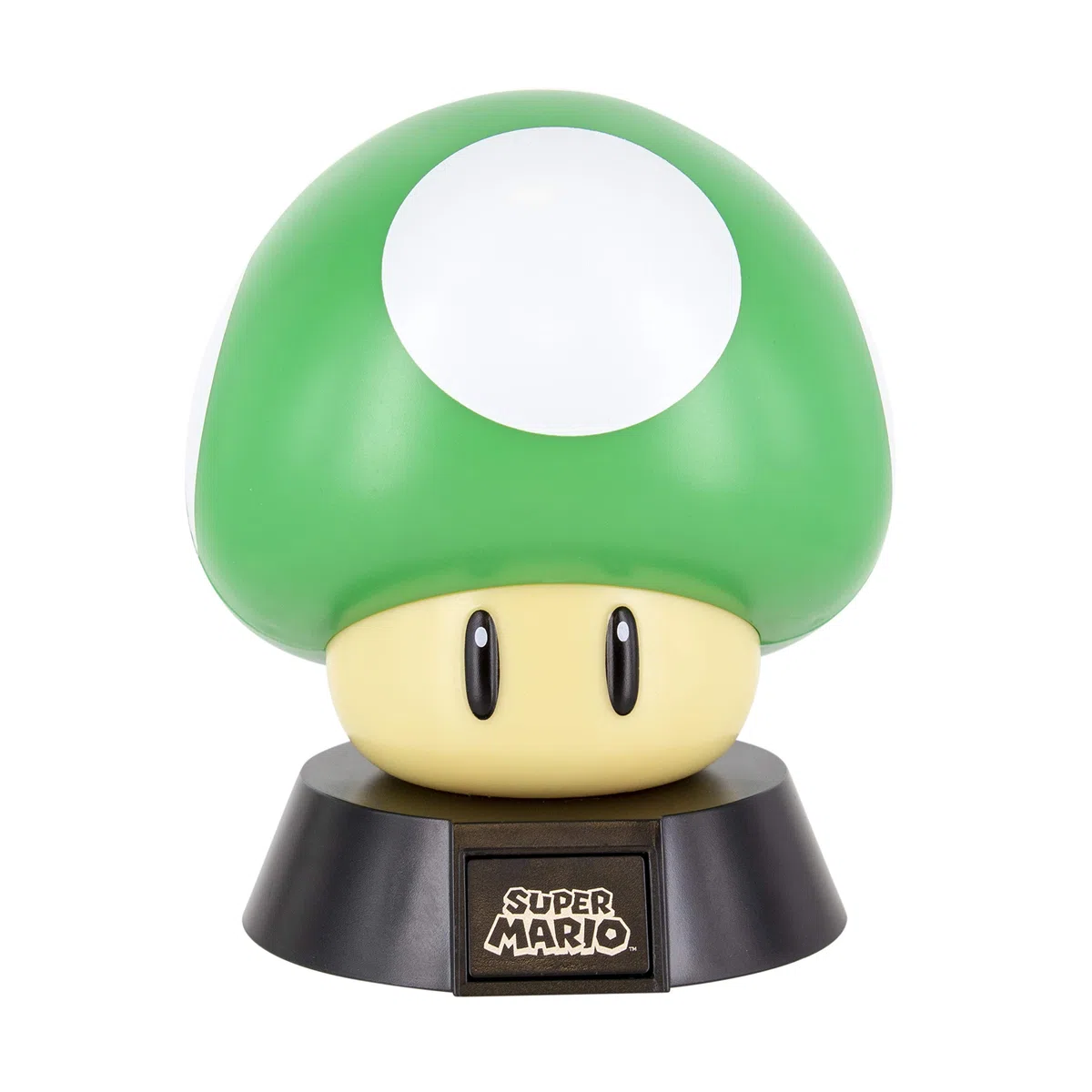 Nintendo Paladone - Luce a forma di fungo, con licenza ufficiale, collezione, ideale per camerette dei bambini, ufficio e casa, 1 W, verde
